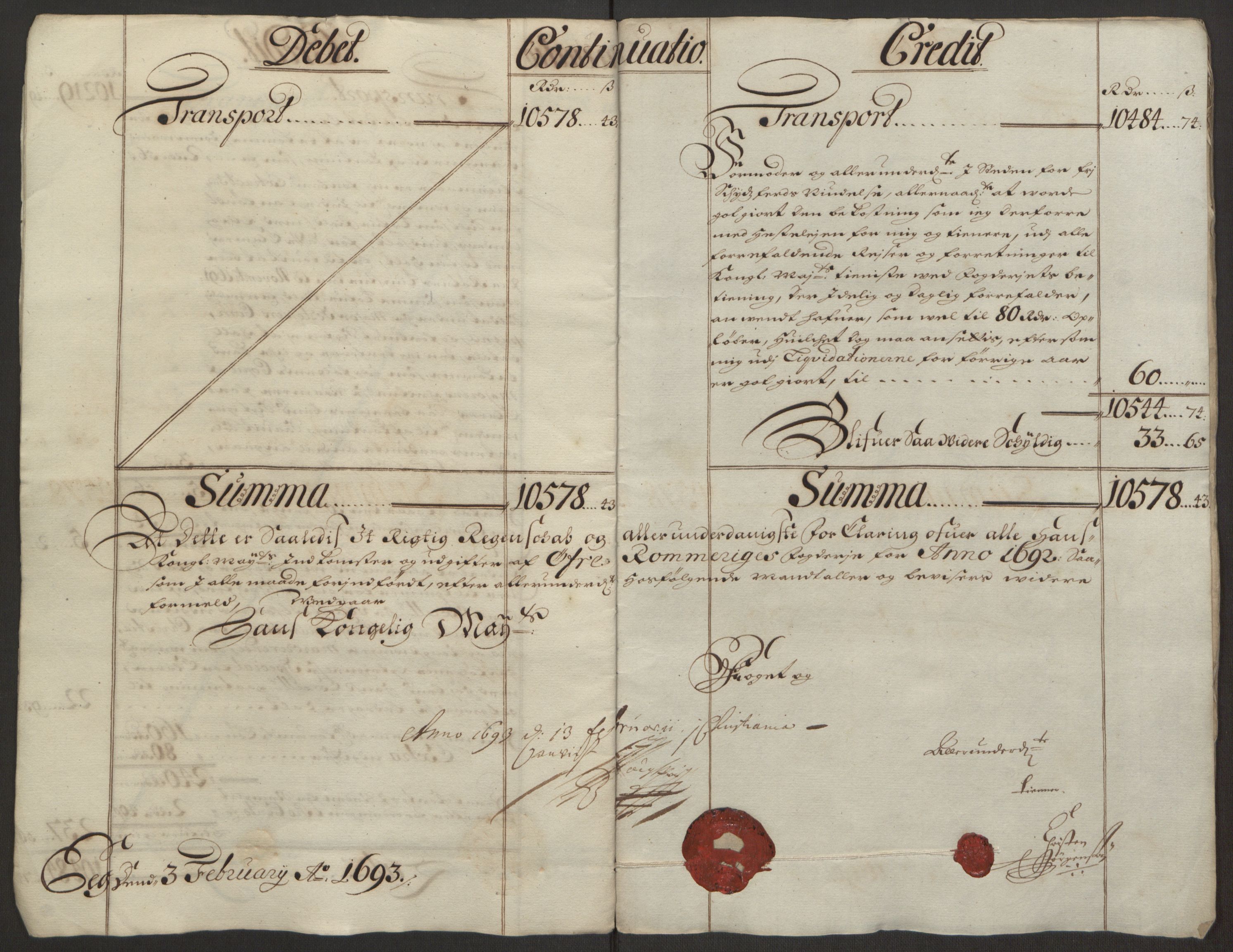Rentekammeret inntil 1814, Reviderte regnskaper, Fogderegnskap, AV/RA-EA-4092/R12/L0704: Fogderegnskap Øvre Romerike, 1692, p. 9