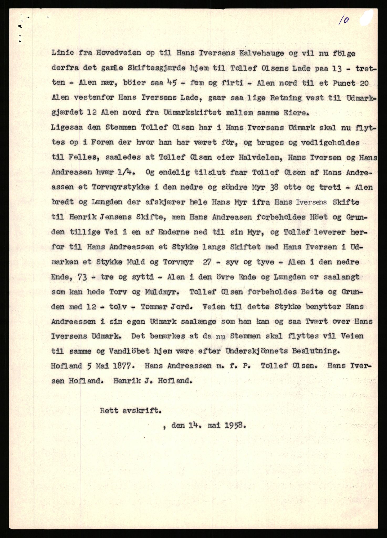 Statsarkivet i Stavanger, AV/SAST-A-101971/03/Y/Yj/L0040: Avskrifter sortert etter gårdnavn: Hovland i Egersun - Hustveit, 1750-1930, p. 376