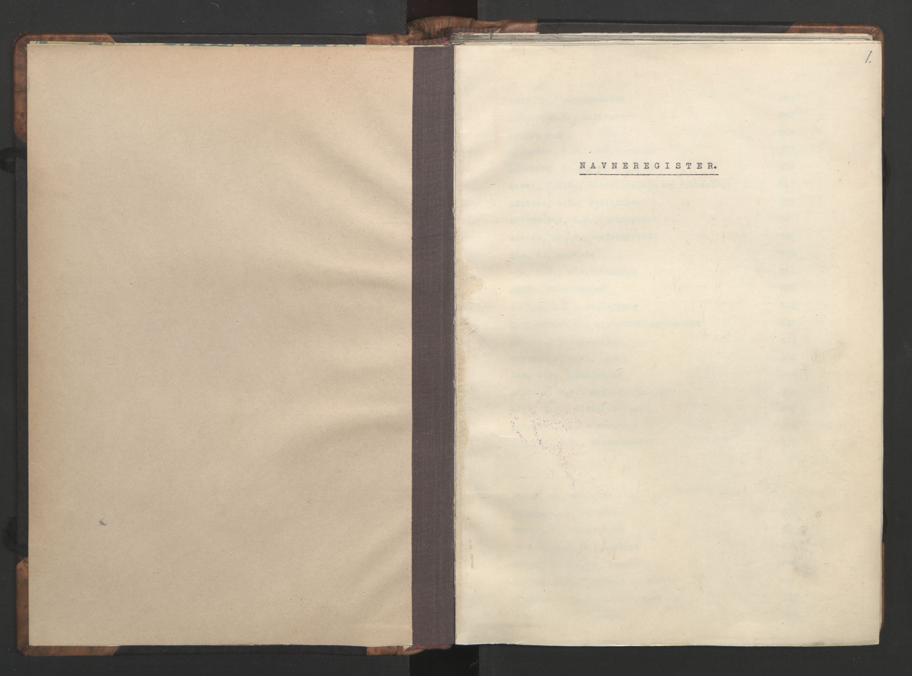 NS-administrasjonen 1940-1945 (Statsrådsekretariatet, de kommisariske statsråder mm), AV/RA-S-4279/D/Da/L0002: Register (RA j.nr. 985/1943, tilgangsnr. 17/1943), 1942, p. 4