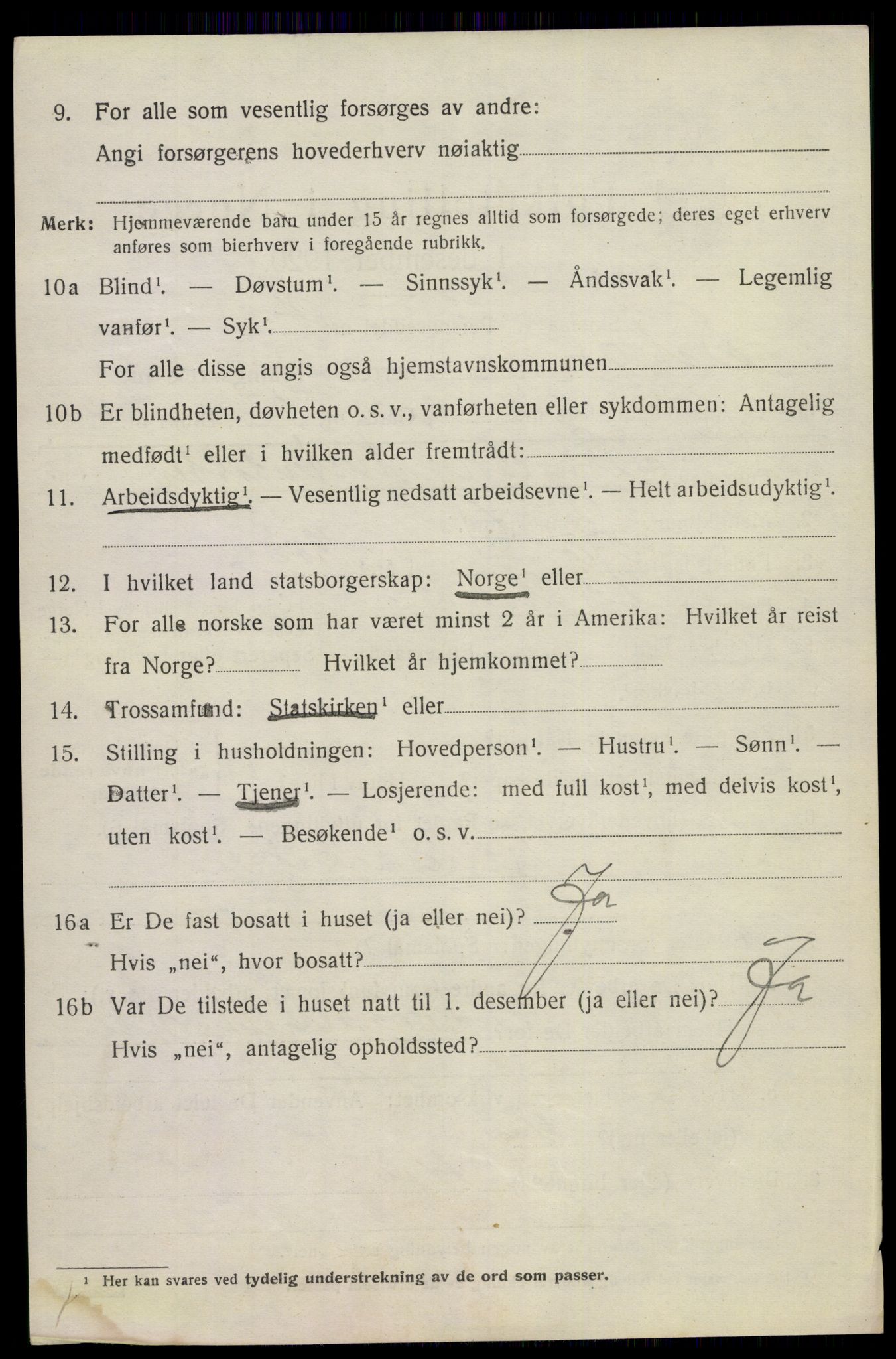 SAKO, 1920 census for Siljan, 1920, p. 442