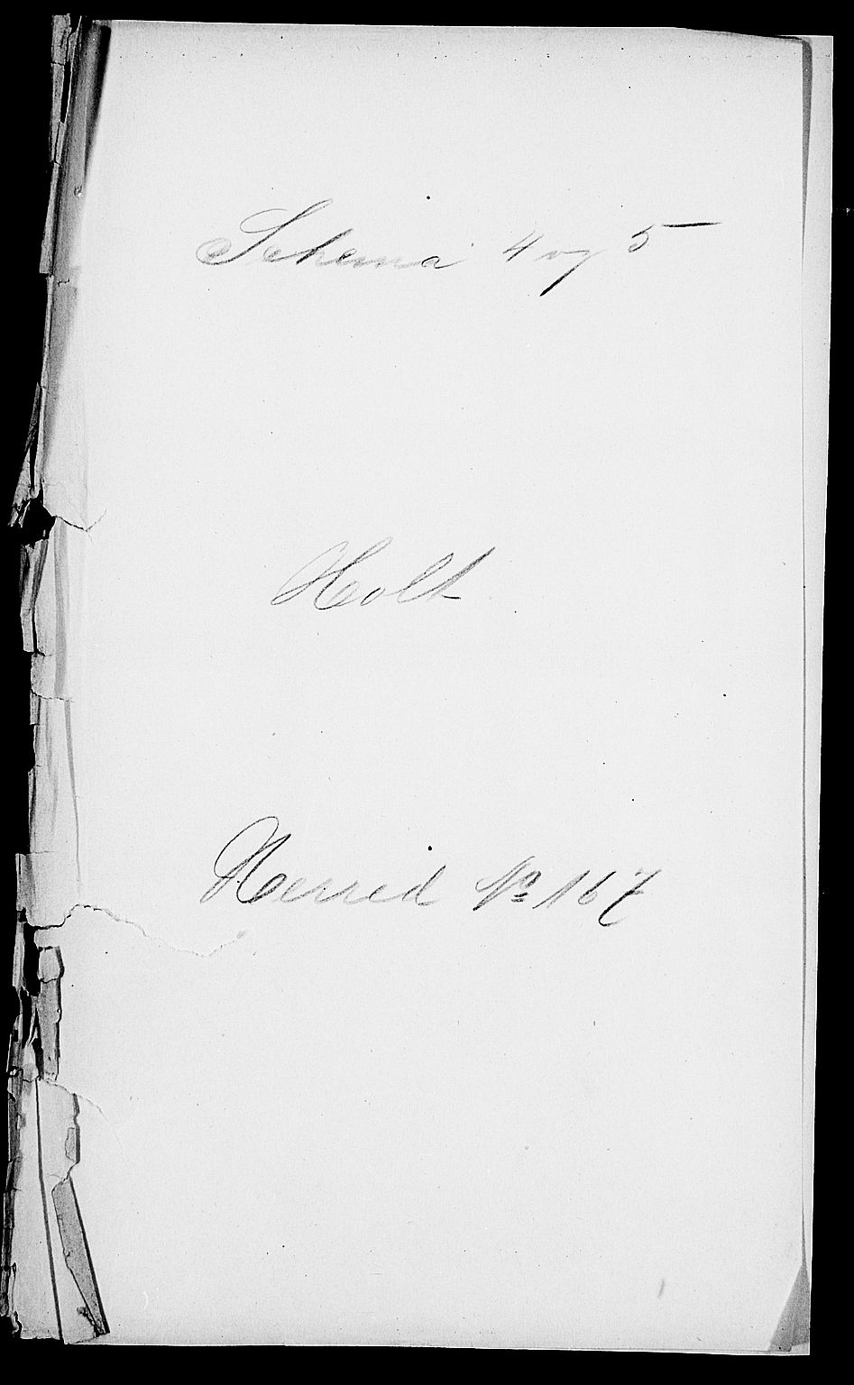 SAK, 1900 census for Holt, 1900, p. 1