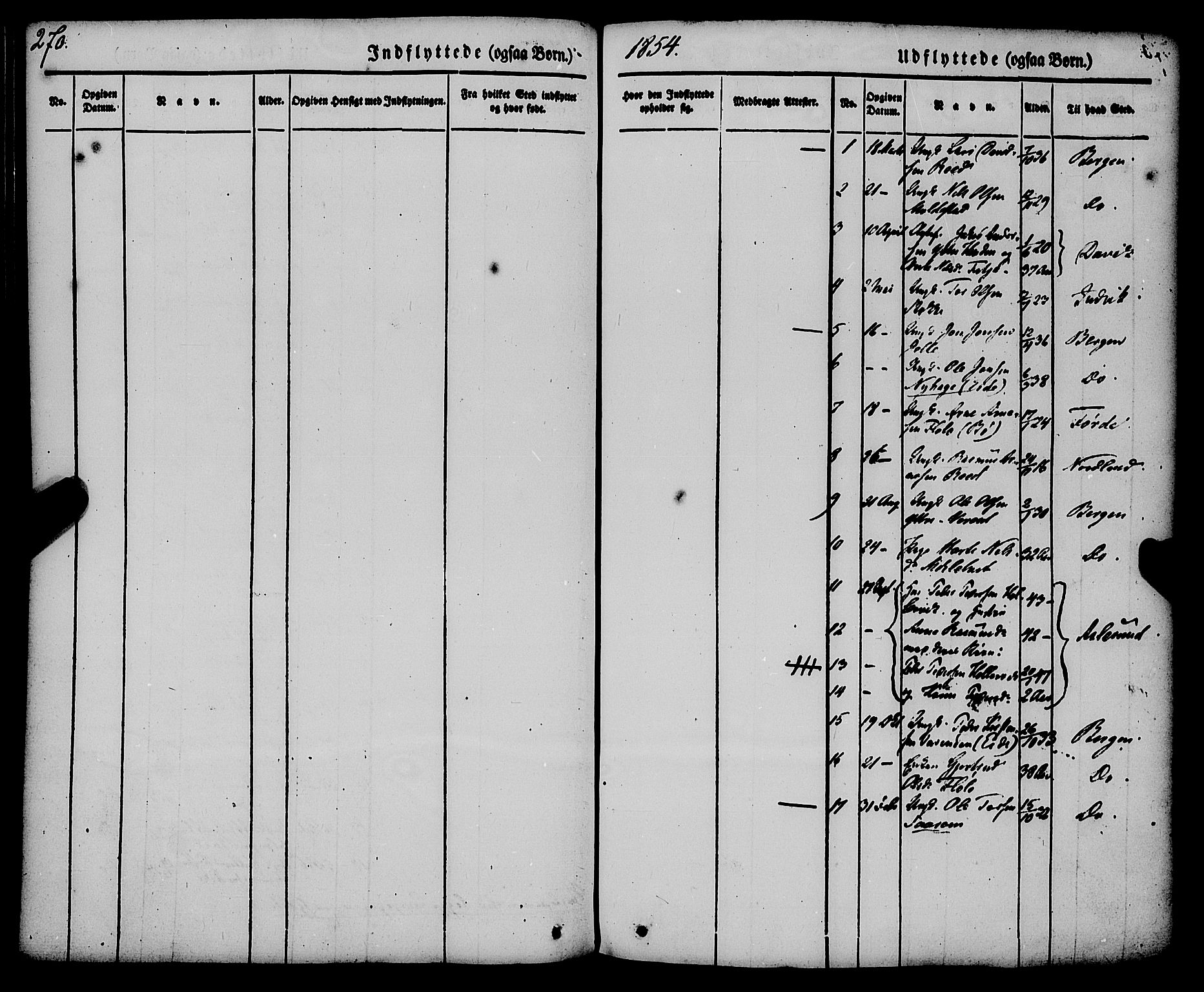 Gloppen sokneprestembete, SAB/A-80101/H/Haa/Haaa/L0008: Parish register (official) no. A 8, 1837-1855, p. 270