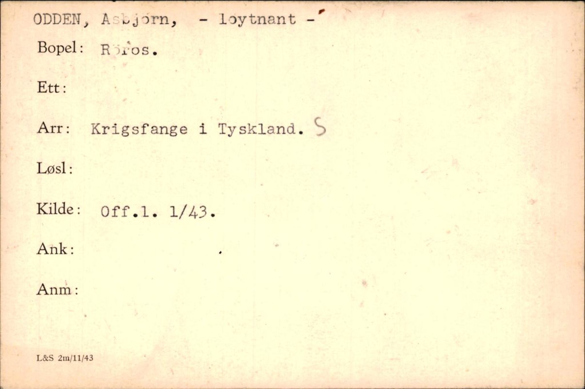 Forsvaret, Forsvarets krigshistoriske avdeling, AV/RA-RAFA-2017/Y/Yf/L0200: II-C-11-2102  -  Norske krigsfanger i Tyskland, 1940-1945, p. 802