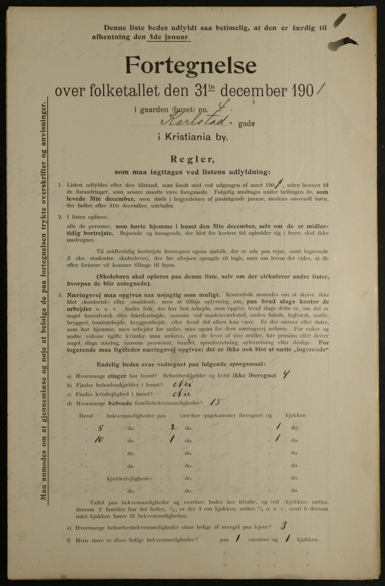 OBA, Municipal Census 1901 for Kristiania, 1901, p. 7653