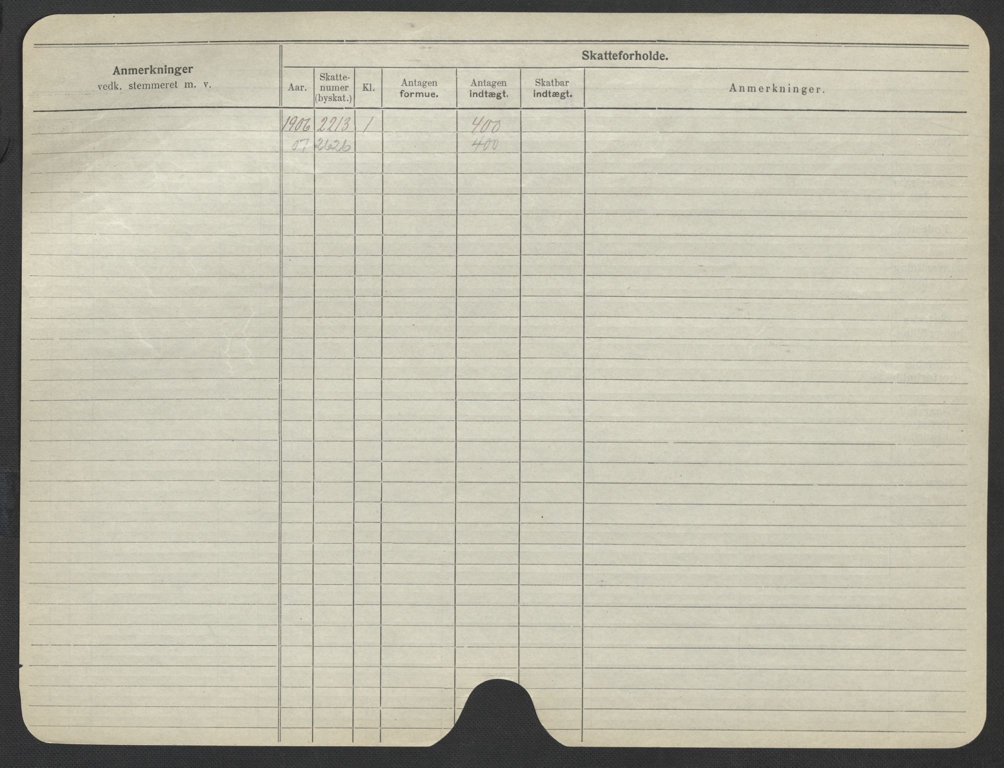 Oslo folkeregister, Registerkort, SAO/A-11715/F/Fa/Fac/L0016: Kvinner, 1906-1914, p. 55a