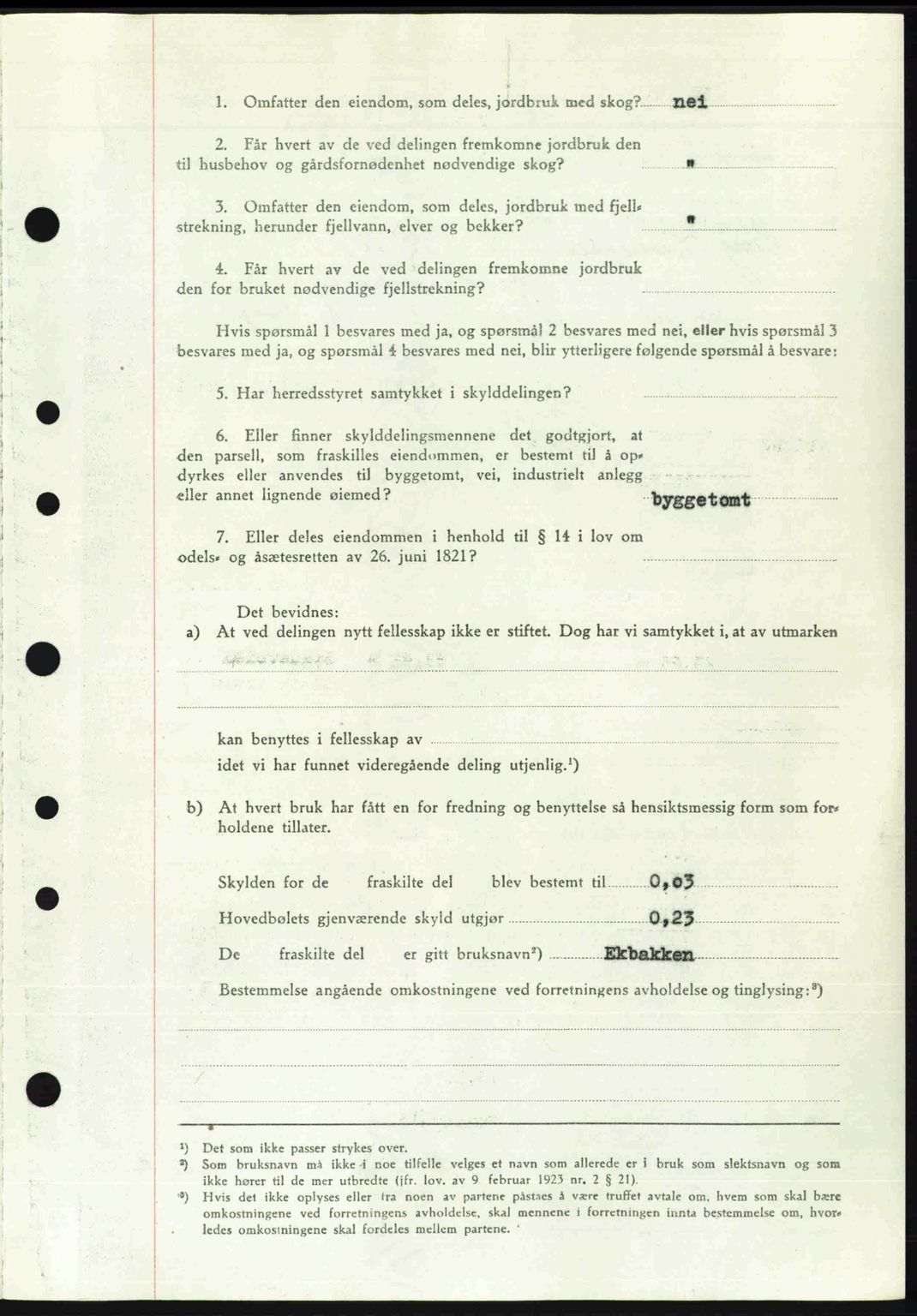 Idd og Marker sorenskriveri, AV/SAO-A-10283/G/Gb/Gbb/L0008: Mortgage book no. A8, 1946-1946, Diary no: : 299/1946