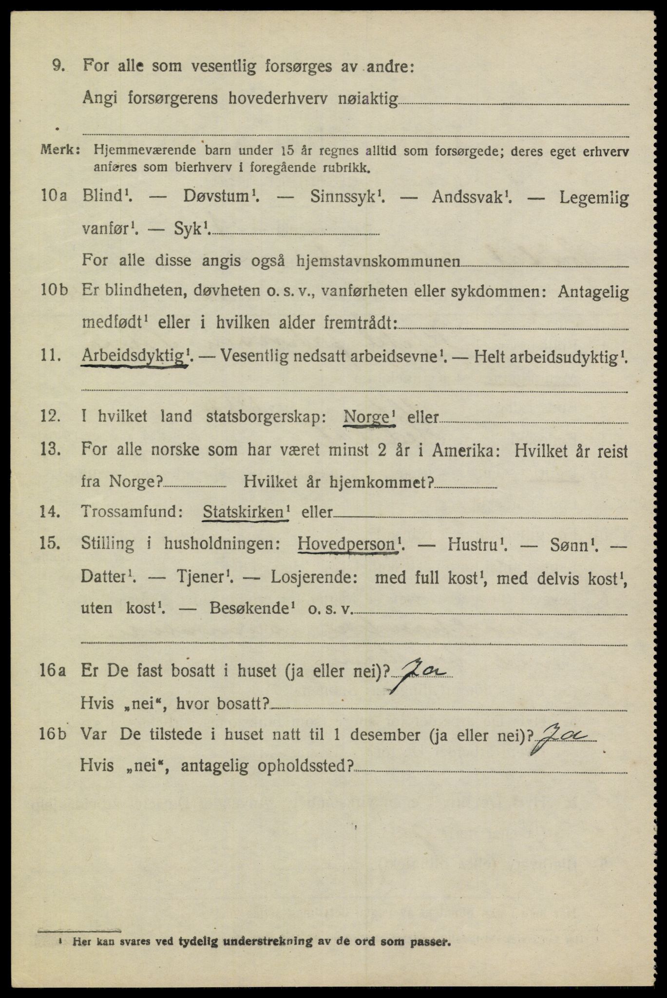 SAKO, 1920 census for Heddal, 1920, p. 3647