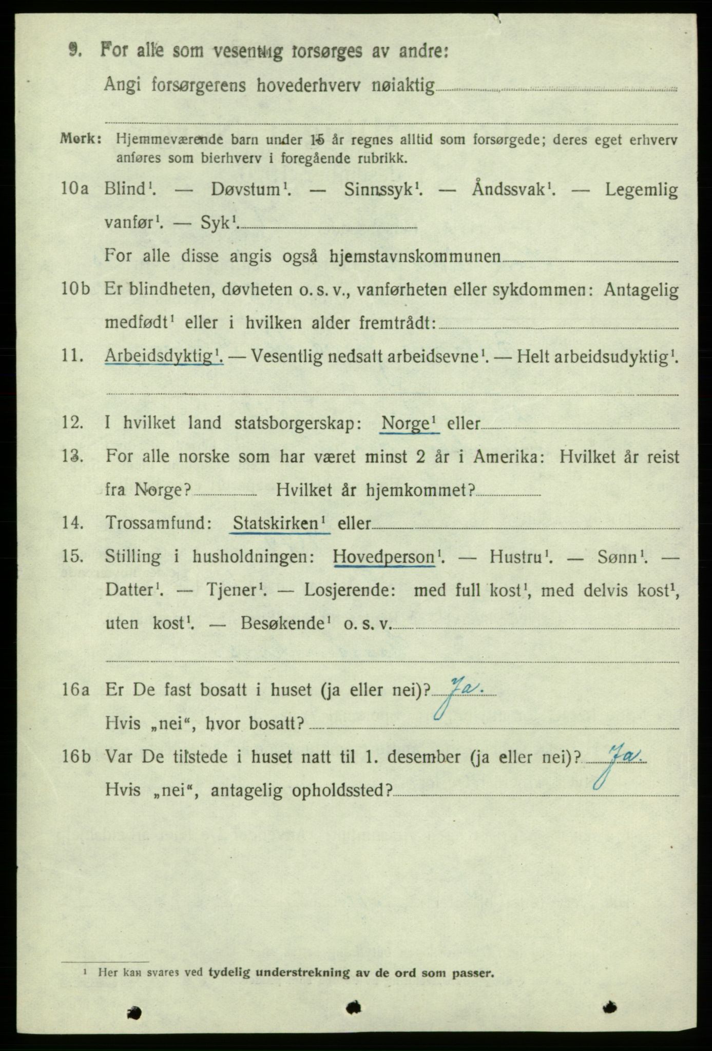 SAB, 1920 census for Kvinnherad, 1920, p. 11593