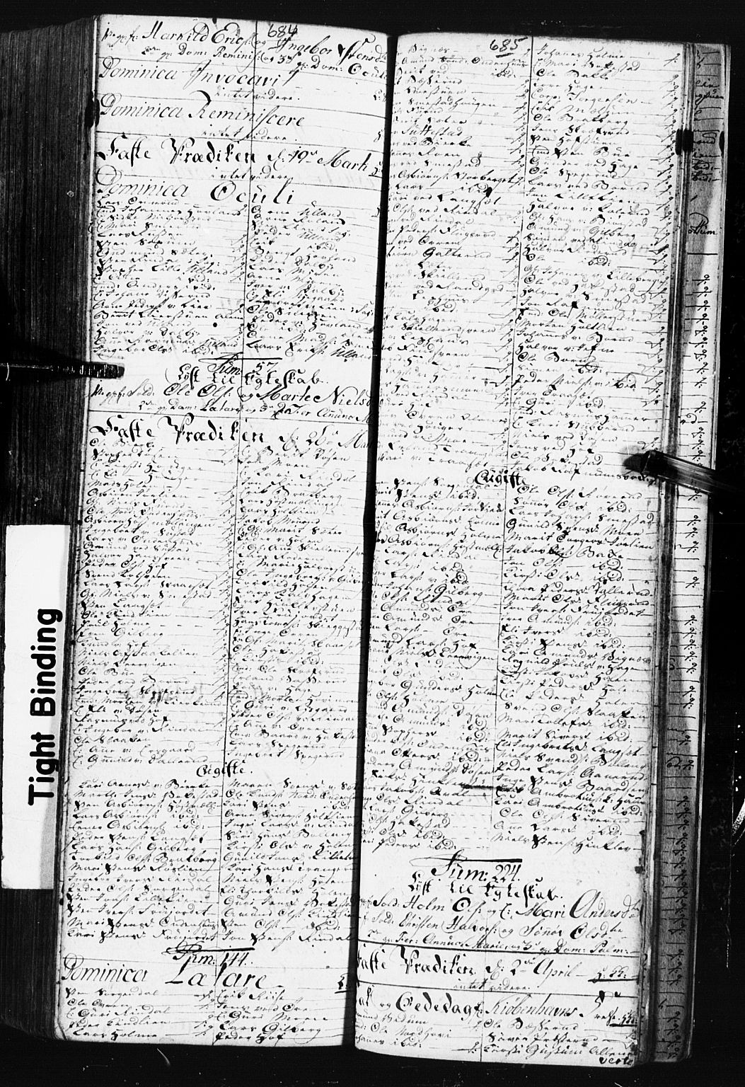 Fåberg prestekontor, AV/SAH-PREST-086/H/Ha/Hab/L0003: Parish register (copy) no. 3, 1768-1796, p. 684-685