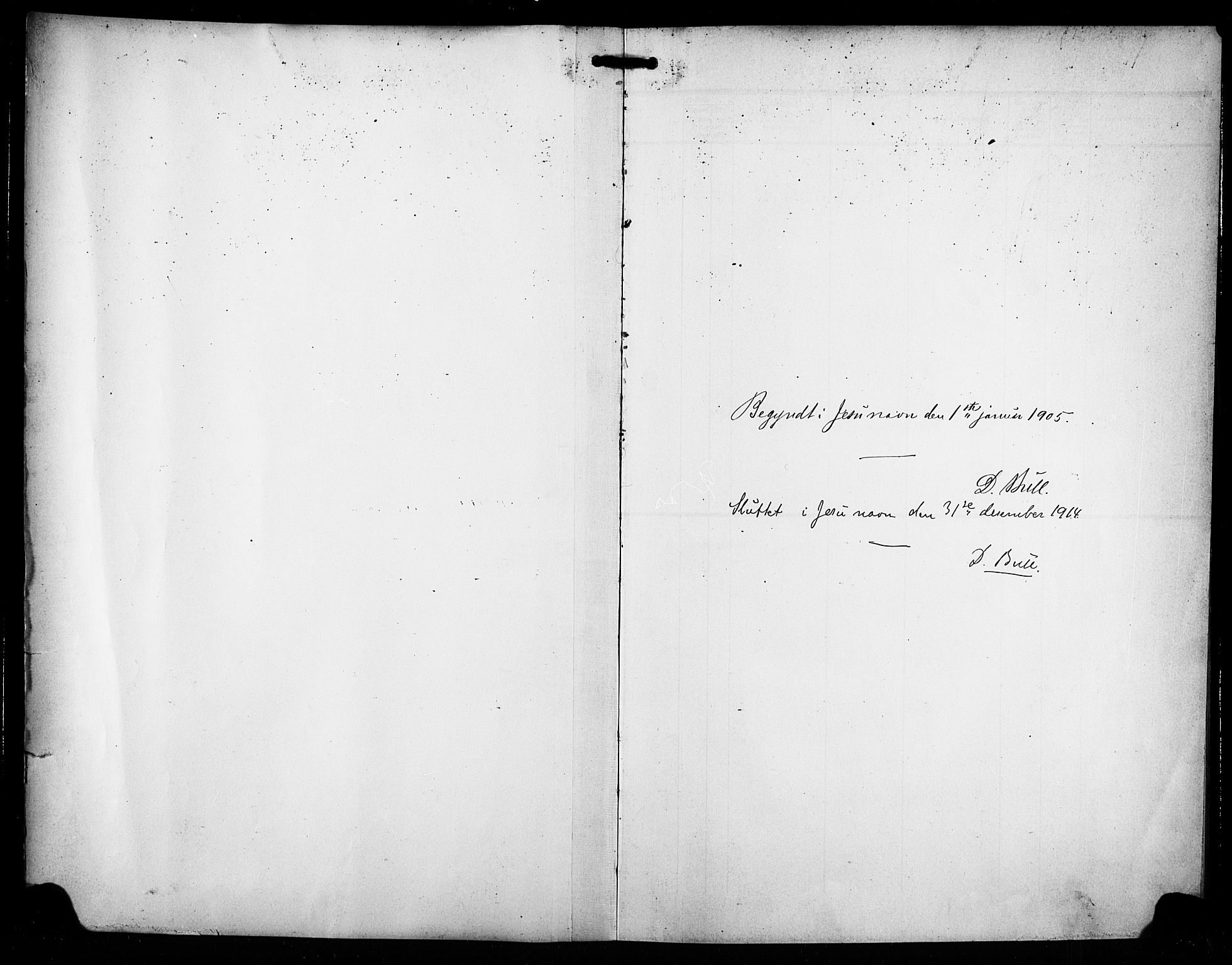 Eiker kirkebøker, SAKO/A-4/F/Fb/L0004: Parish register (official) no. II 4, 1905-1914