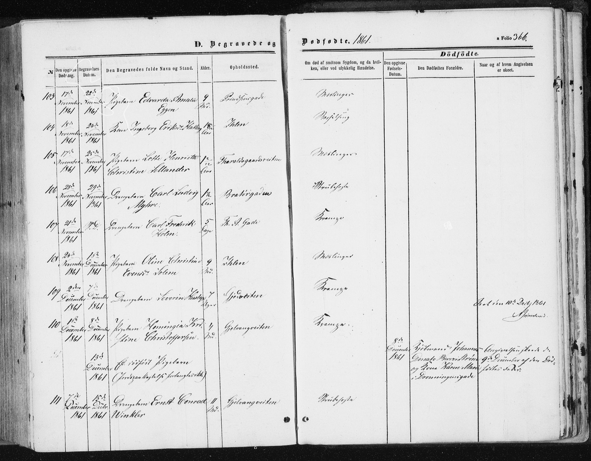 Ministerialprotokoller, klokkerbøker og fødselsregistre - Sør-Trøndelag, AV/SAT-A-1456/602/L0115: Parish register (official) no. 602A13, 1860-1872, p. 366