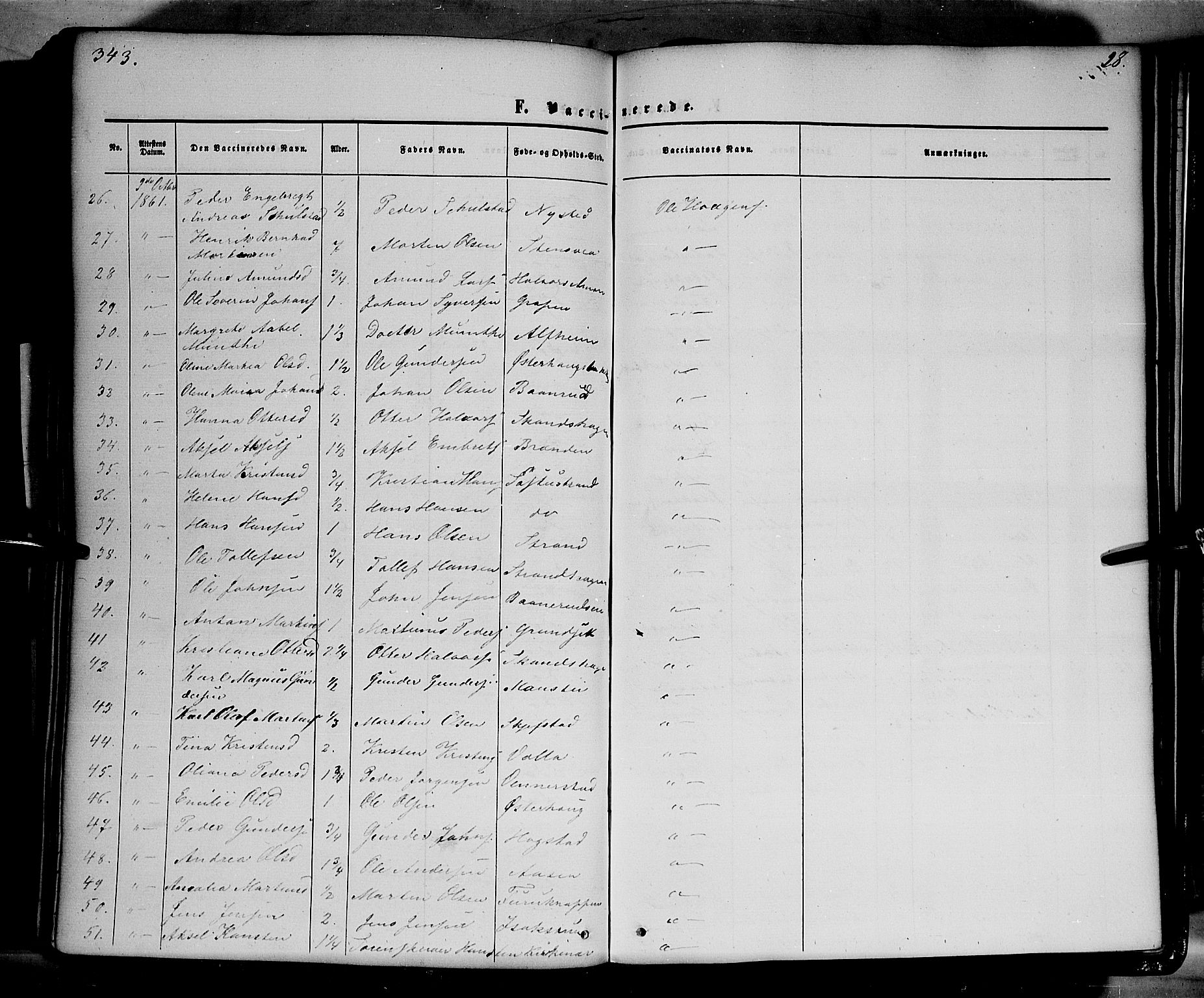 Elverum prestekontor, AV/SAH-PREST-044/H/Ha/Haa/L0010: Parish register (official) no. 10, 1857-1868, p. 343