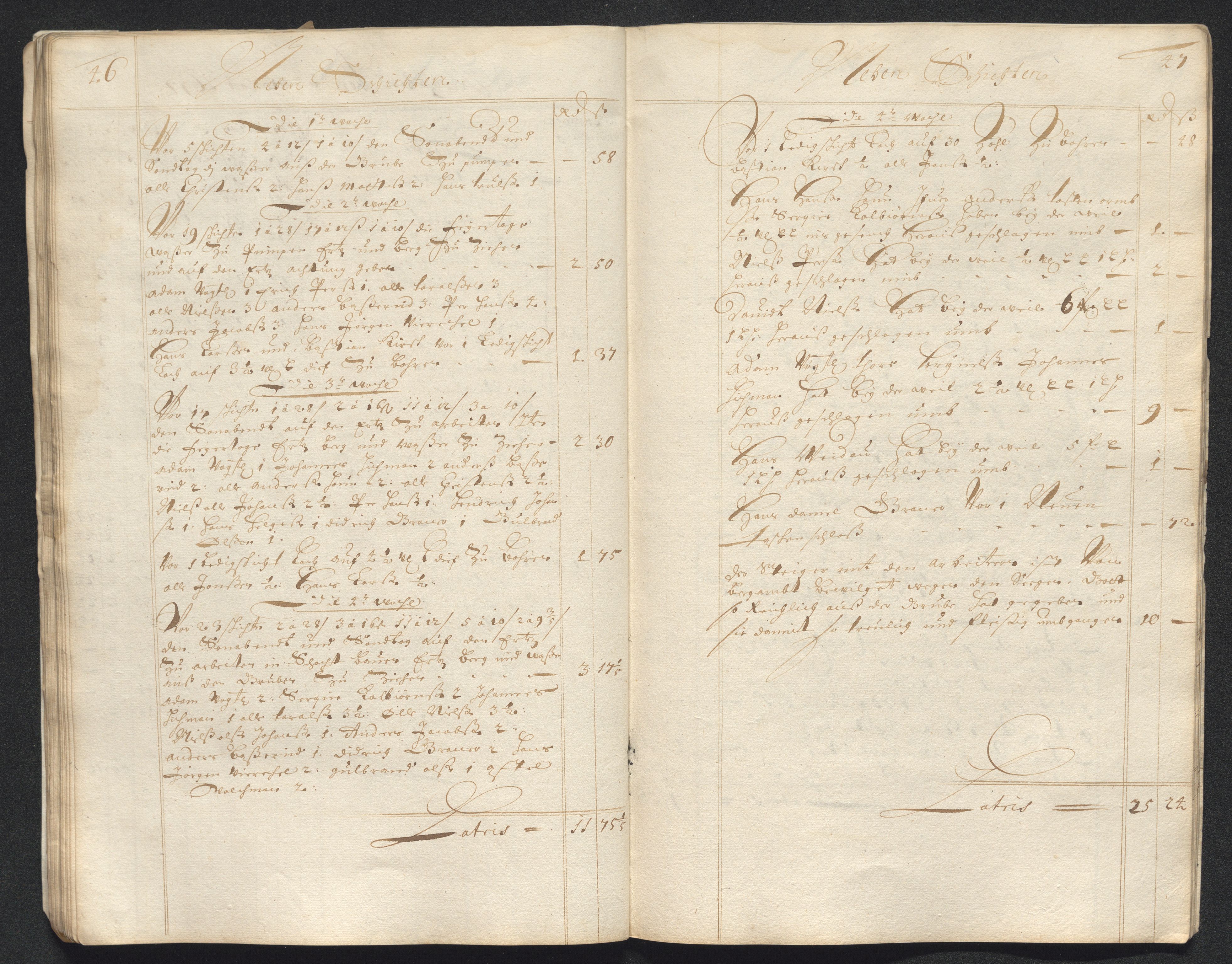 Kongsberg Sølvverk 1623-1816, SAKO/EA-3135/001/D/Dc/Dcd/L0072: Utgiftsregnskap for gruver m.m., 1697, p. 204