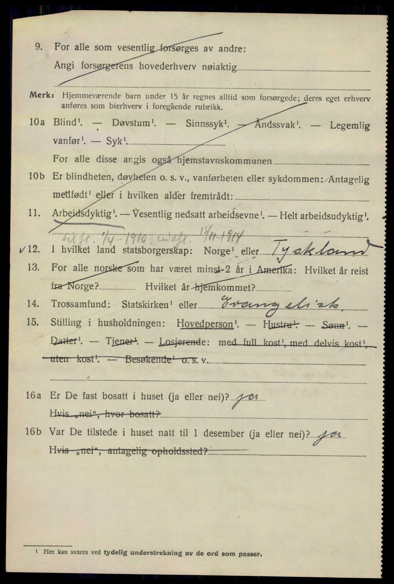 SAO, 1920 census for Kristiania, 1920, p. 150226