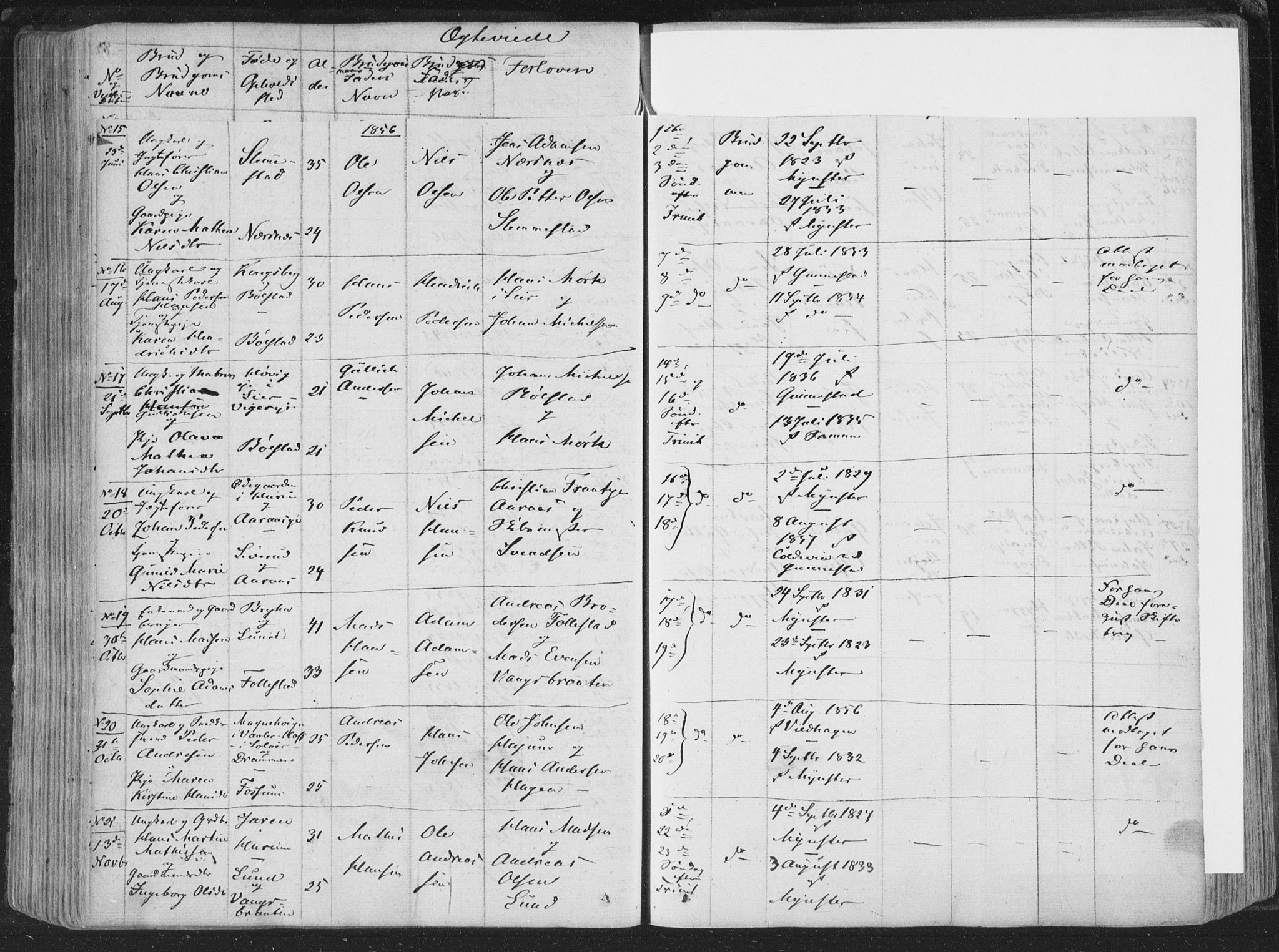 Røyken kirkebøker, AV/SAKO-A-241/F/Fa/L0005: Parish register (official) no. 5, 1833-1856, p. 191