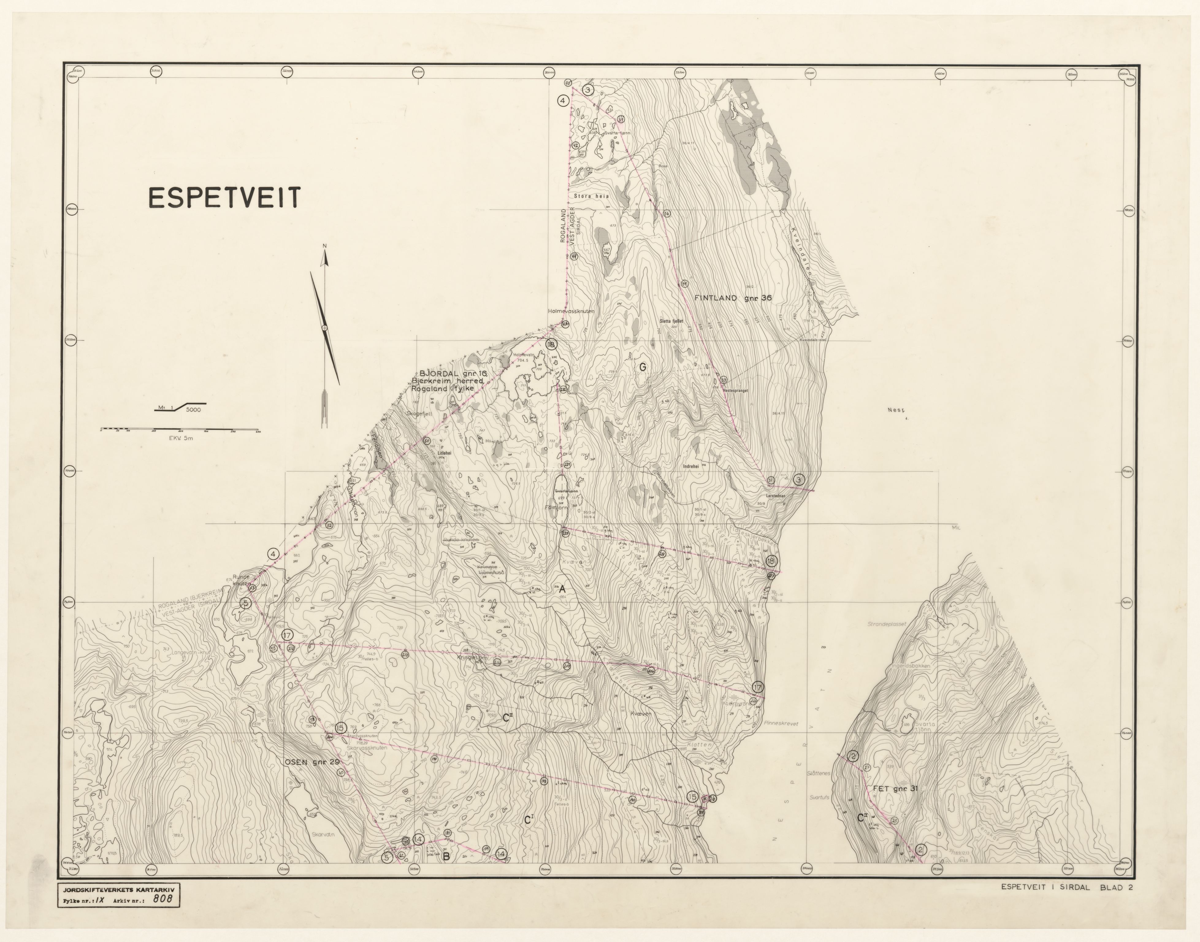 Jordskifteverkets kartarkiv, RA/S-3929/T, 1859-1988, p. 1041