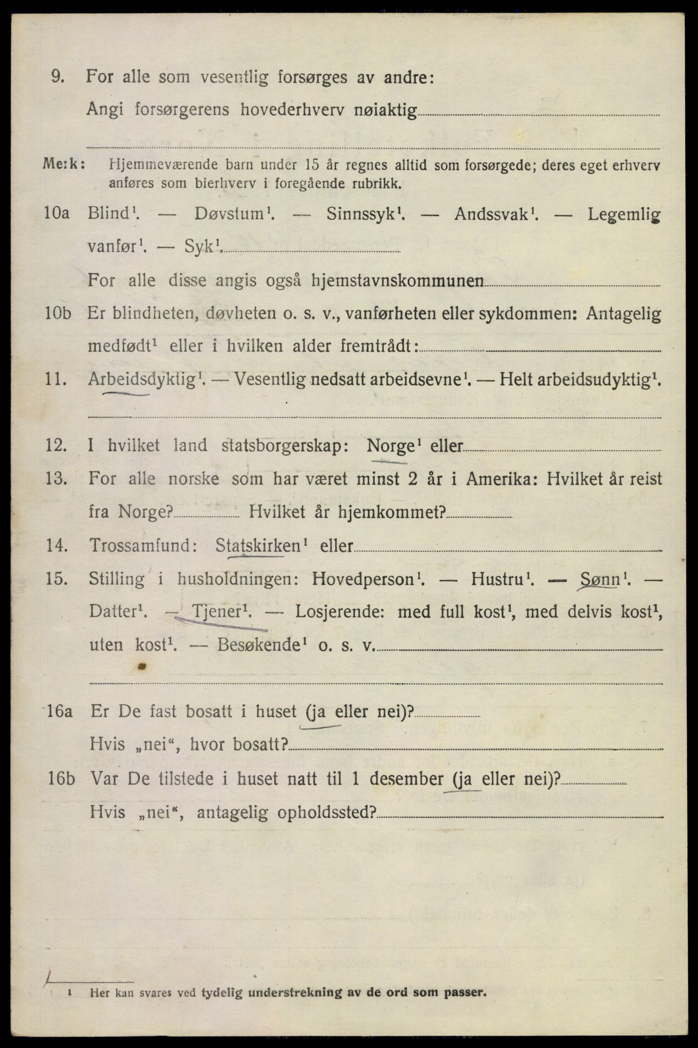 SAKO, 1920 census for Skoger, 1920, p. 14578