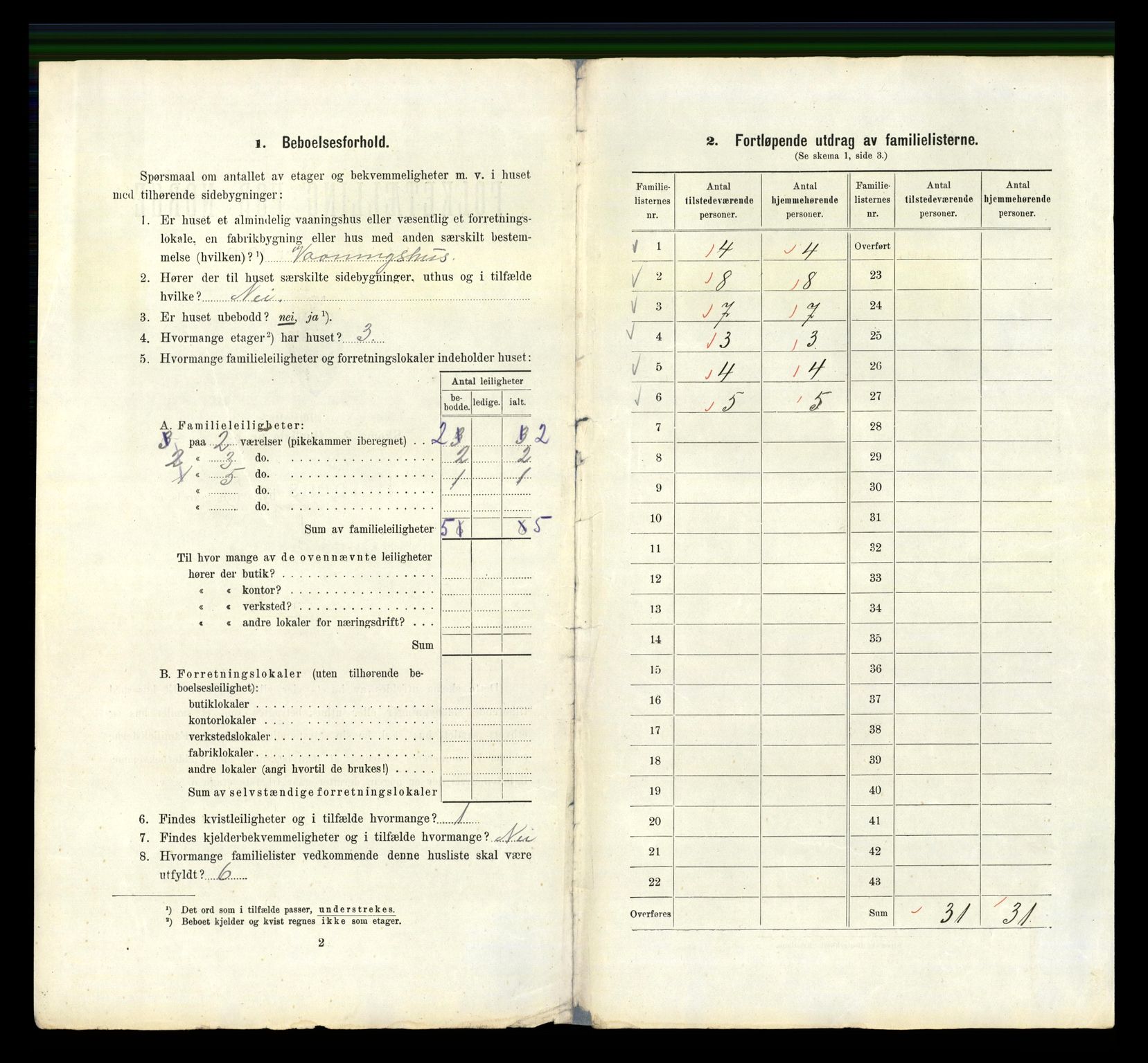 RA, 1910 census for Bergen, 1910, p. 8684