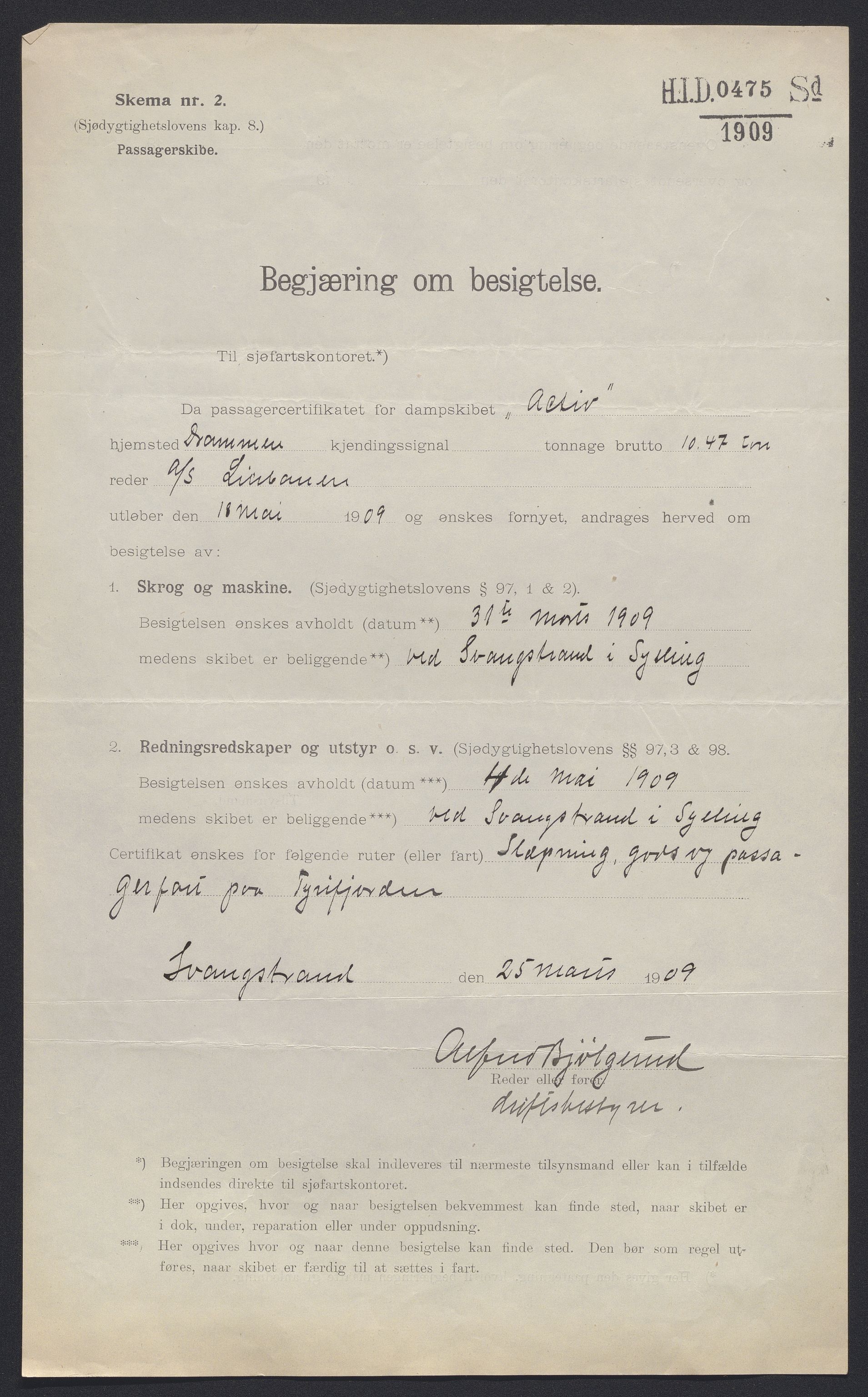 Sjøfartsdirektoratet med forløpere, skipsmapper slettede skip, AV/RA-S-4998/F/Fa/L0002: --, 1873-1923, p. 539