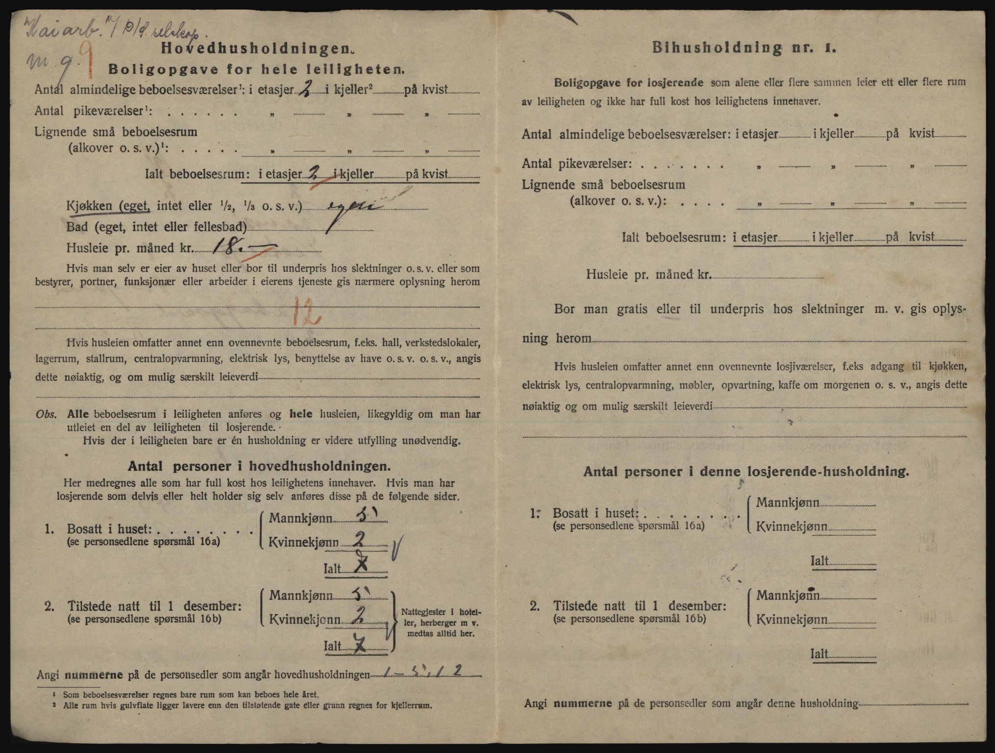 SATØ, 1920 census for Tromsø, 1920, p. 5174