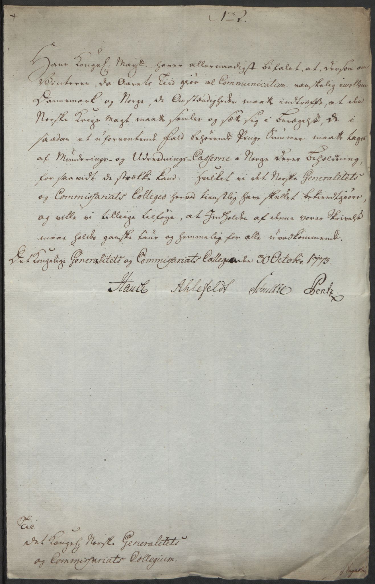 Forsvaret, Generalauditøren, AV/RA-RAFA-1772/F/Fj/Fja/L0030: Schnell (S. 349) 1783., 1783, p. 6