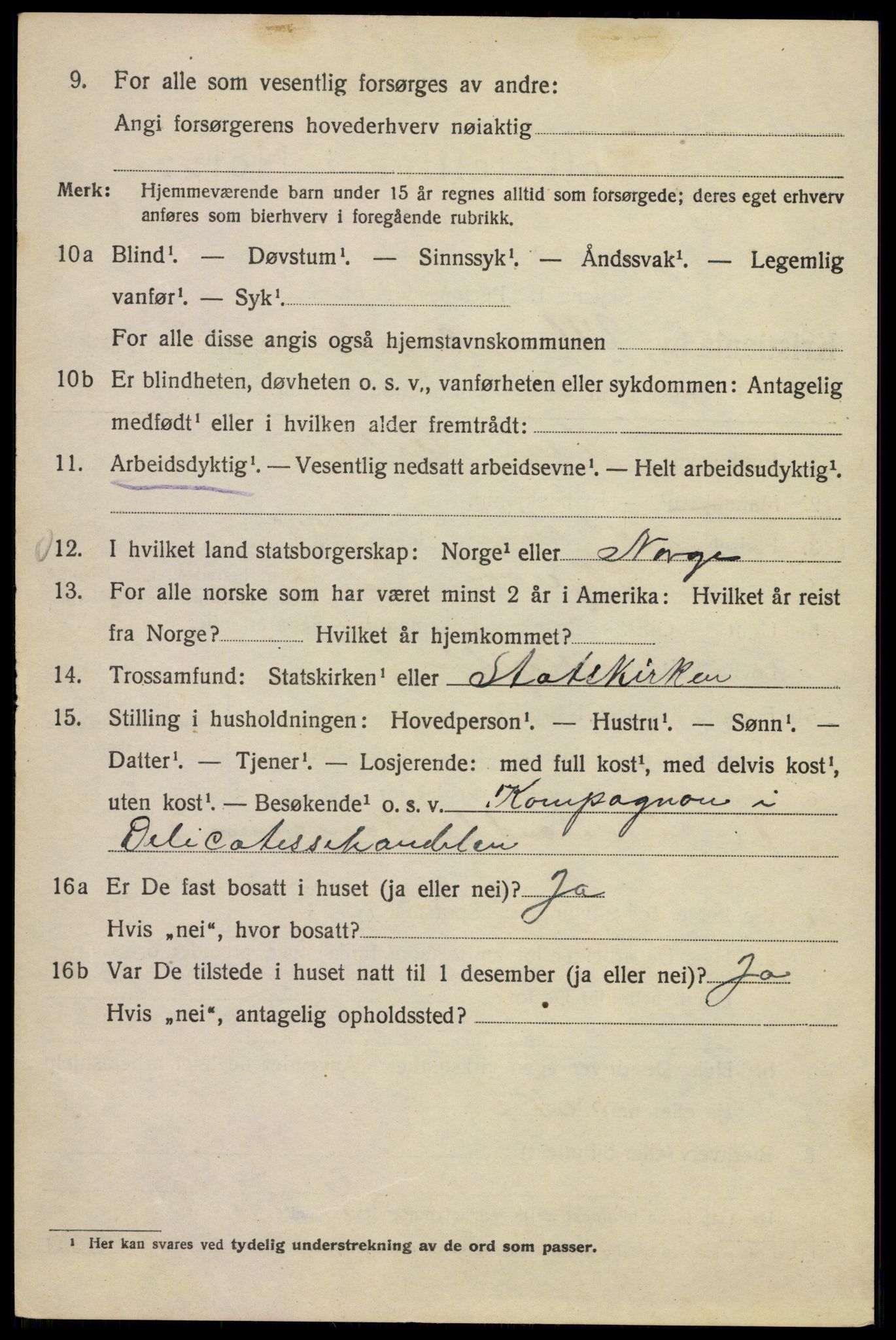 SAO, 1920 census for Kristiania, 1920, p. 612290