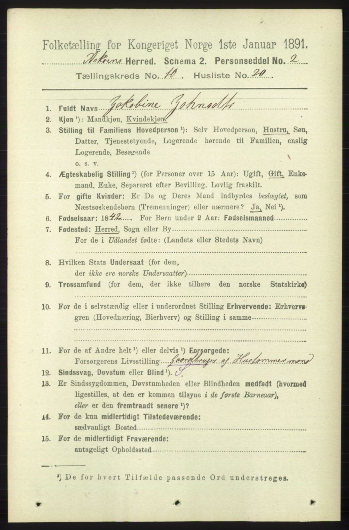 RA, 1891 census for 1247 Askøy, 1891, p. 6517