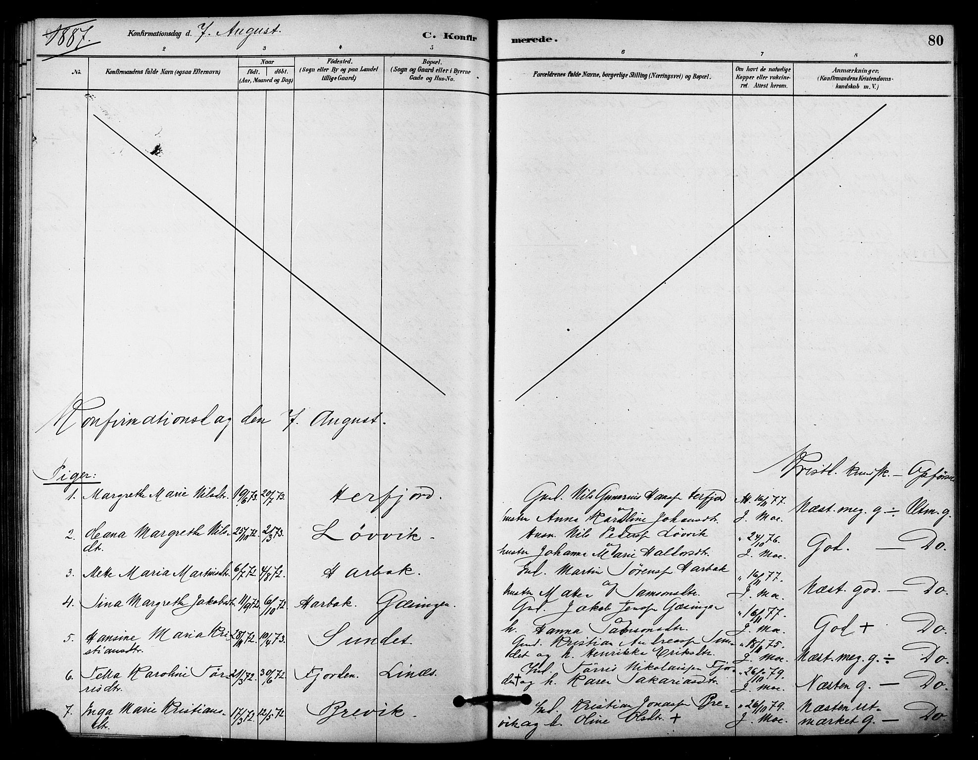 Ministerialprotokoller, klokkerbøker og fødselsregistre - Sør-Trøndelag, SAT/A-1456/656/L0692: Parish register (official) no. 656A01, 1879-1893, p. 80