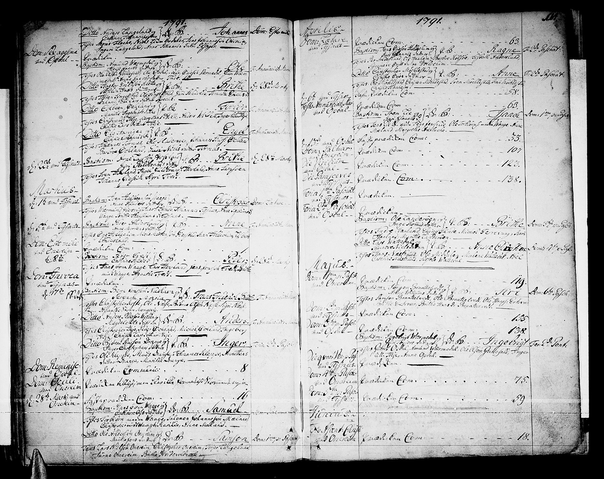 Tysnes sokneprestembete, AV/SAB-A-78601/H/Haa: Parish register (official) no. A 5, 1762-1793, p. 114