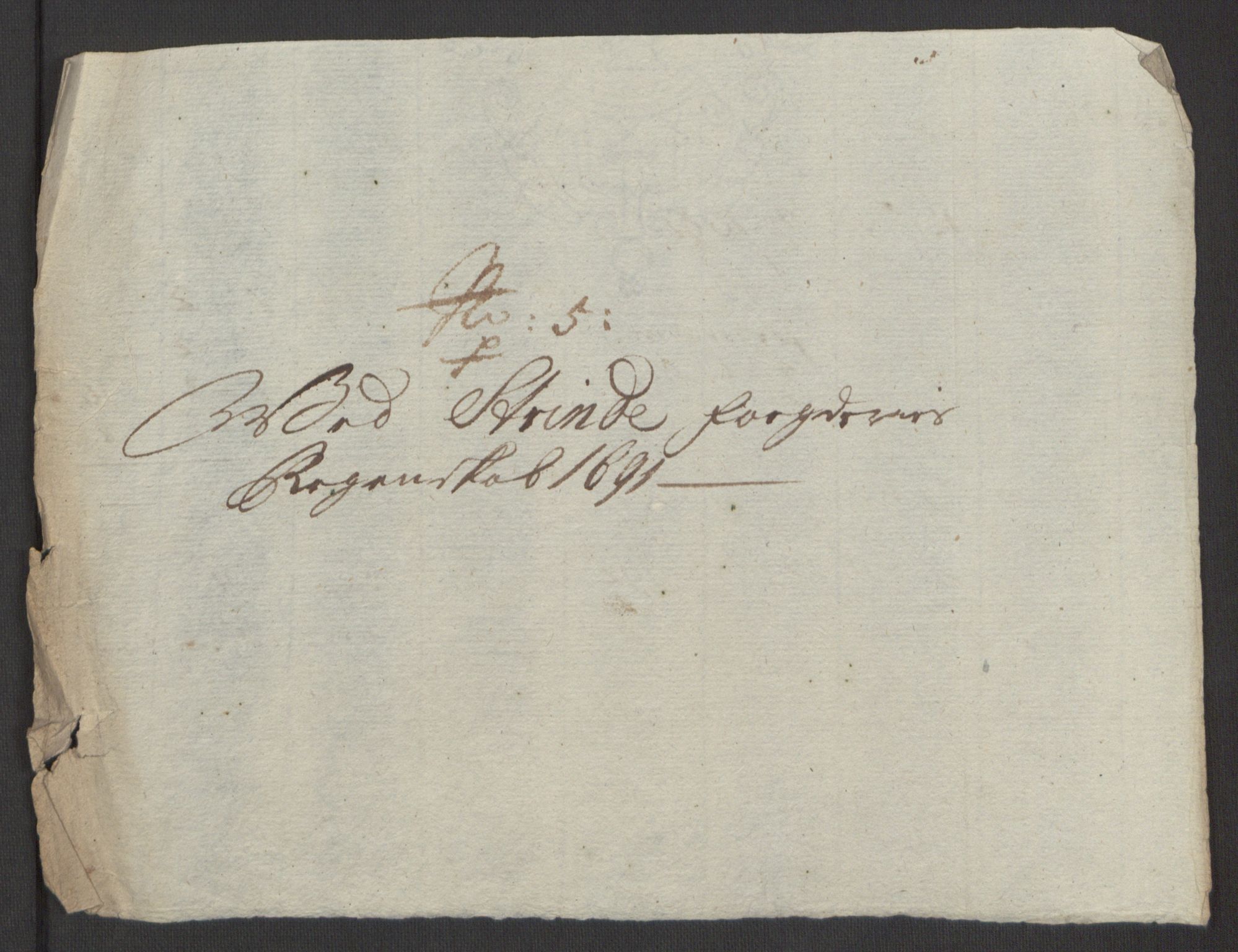 Rentekammeret inntil 1814, Reviderte regnskaper, Fogderegnskap, AV/RA-EA-4092/R61/L4103: Fogderegnskap Strinda og Selbu, 1691-1692, p. 165