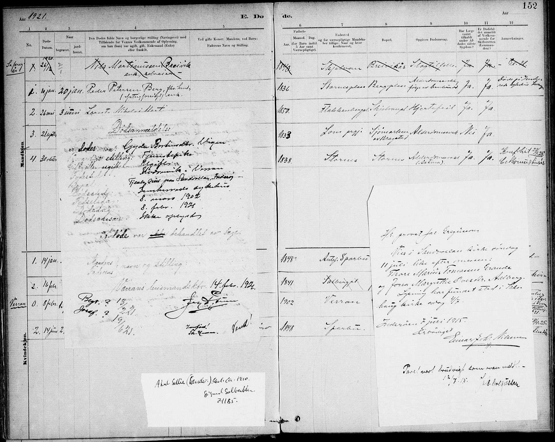 Ministerialprotokoller, klokkerbøker og fødselsregistre - Nord-Trøndelag, SAT/A-1458/732/L0316: Parish register (official) no. 732A01, 1879-1921, p. 152