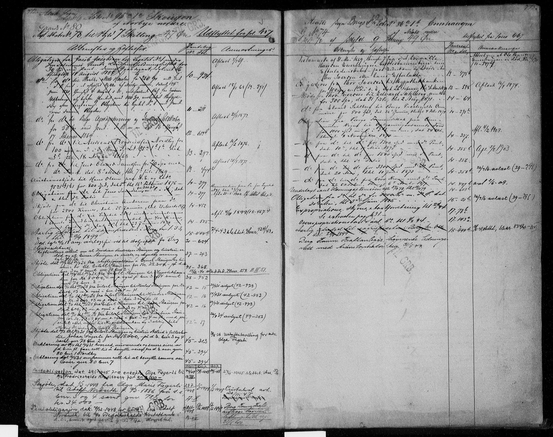 Idd og Marker sorenskriveri, AV/SAO-A-10283/G/Ga/Gac/L0004b: Mortgage register no. II 4b, 1848-1953, p. 772-773