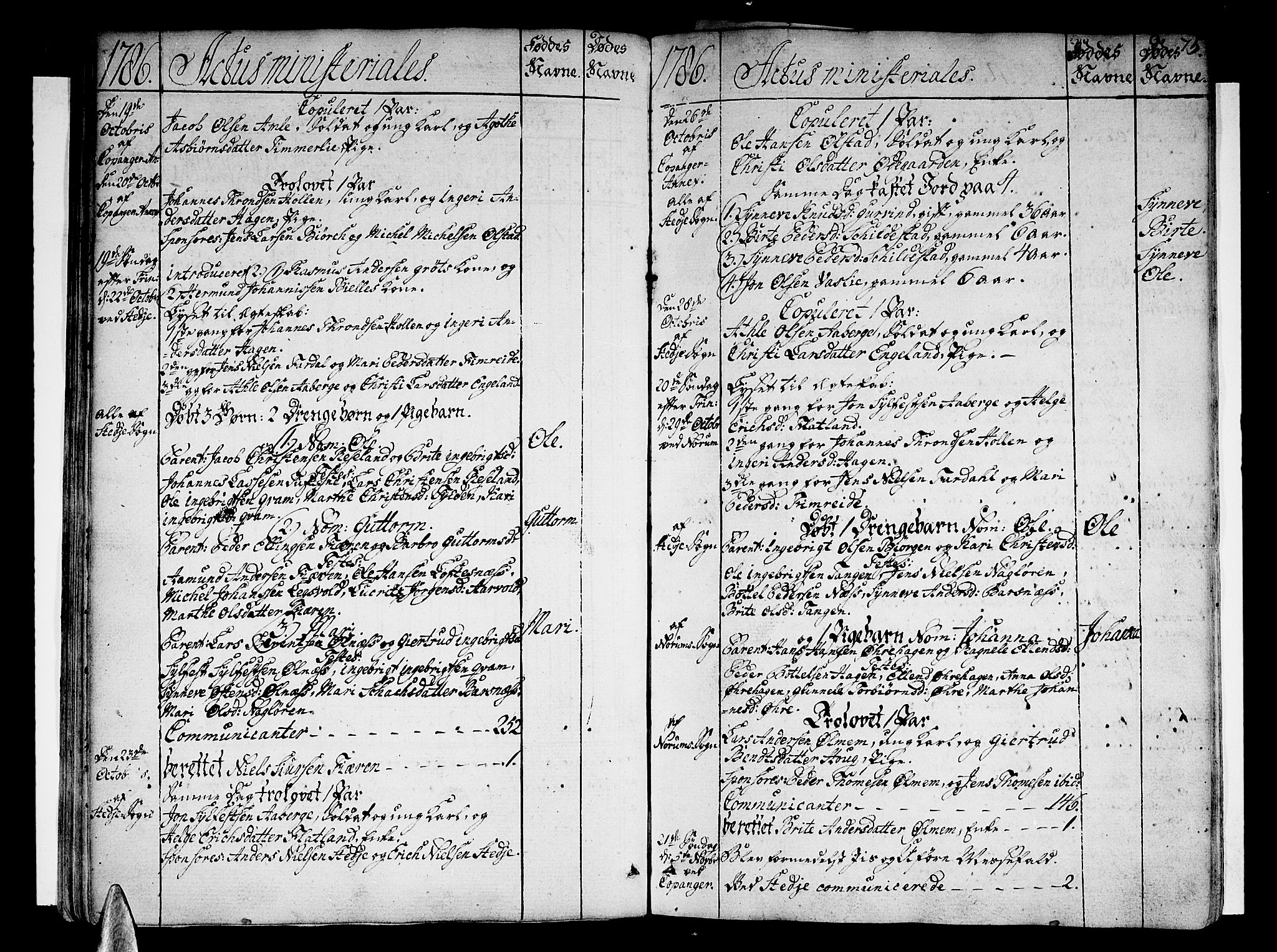 Sogndal sokneprestembete, SAB/A-81301/H/Haa/Haaa/L0007: Parish register (official) no. A 7, 1782-1795, p. 75