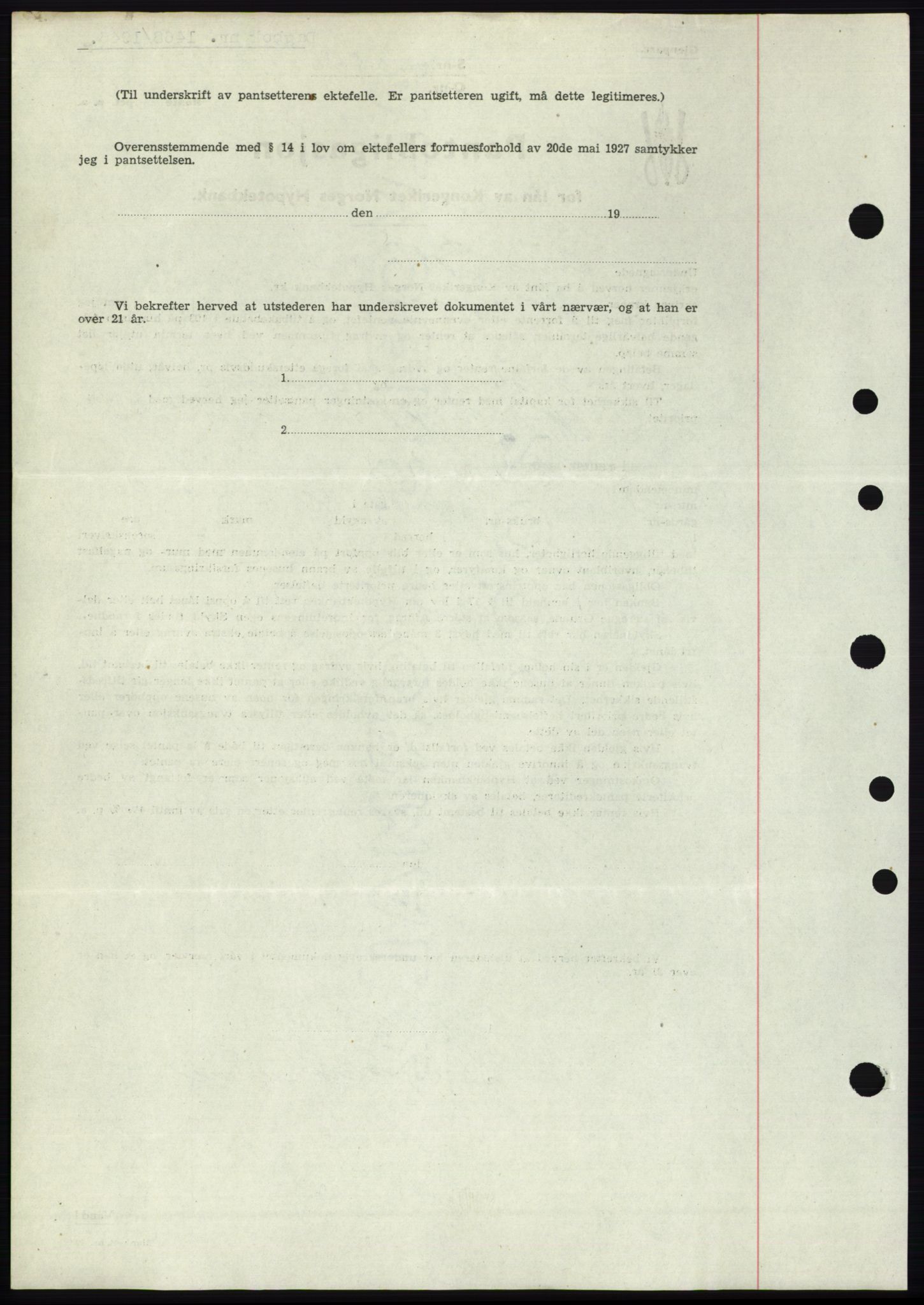 Moss sorenskriveri, SAO/A-10168: Mortgage book no. B15, 1946-1946, Diary no: : 1468/1946