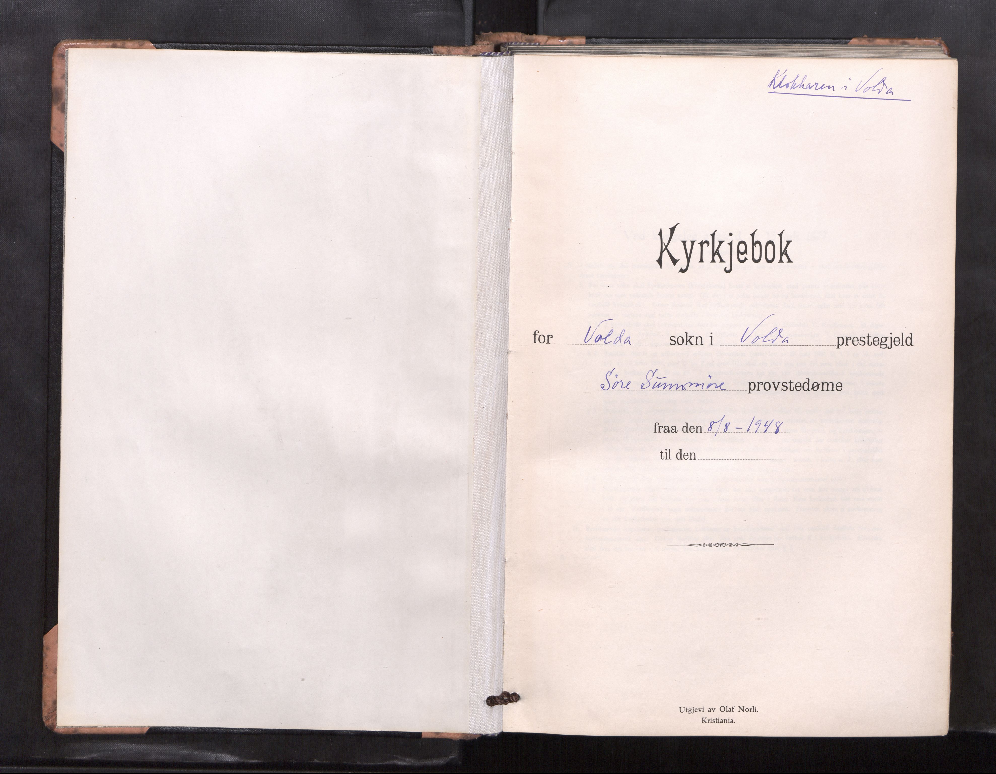 Ministerialprotokoller, klokkerbøker og fødselsregistre - Møre og Romsdal, AV/SAT-A-1454/511/L0162: Parish register (copy) no. 511---, 1948-1958