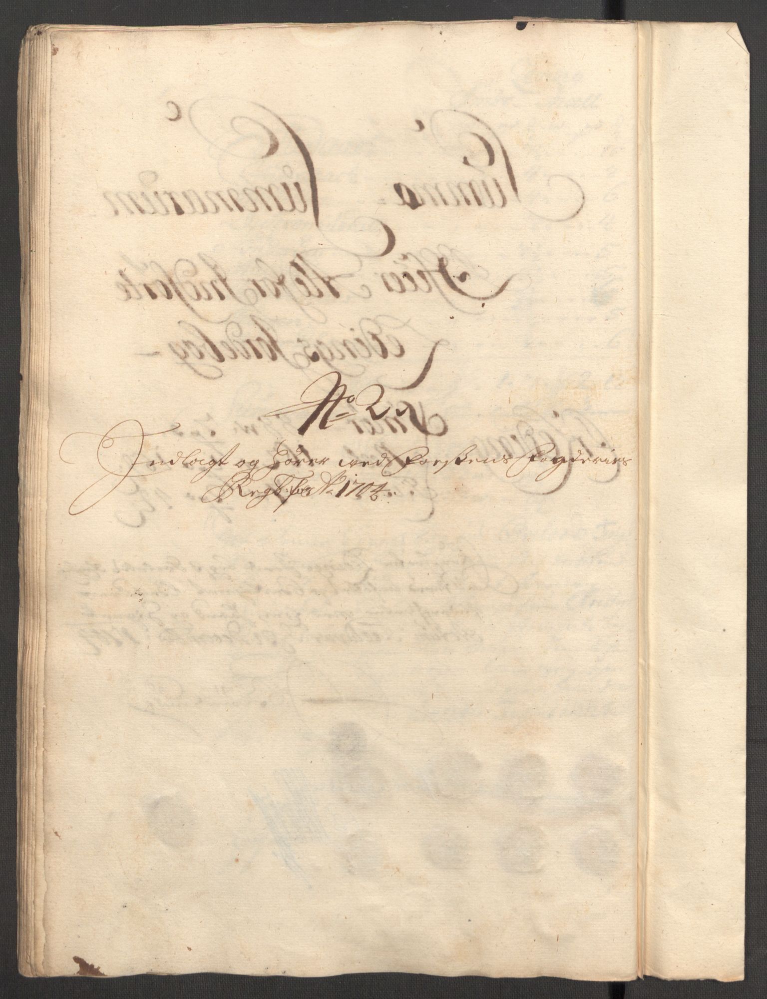 Rentekammeret inntil 1814, Reviderte regnskaper, Fogderegnskap, AV/RA-EA-4092/R57/L3856: Fogderegnskap Fosen, 1704-1705, p. 42