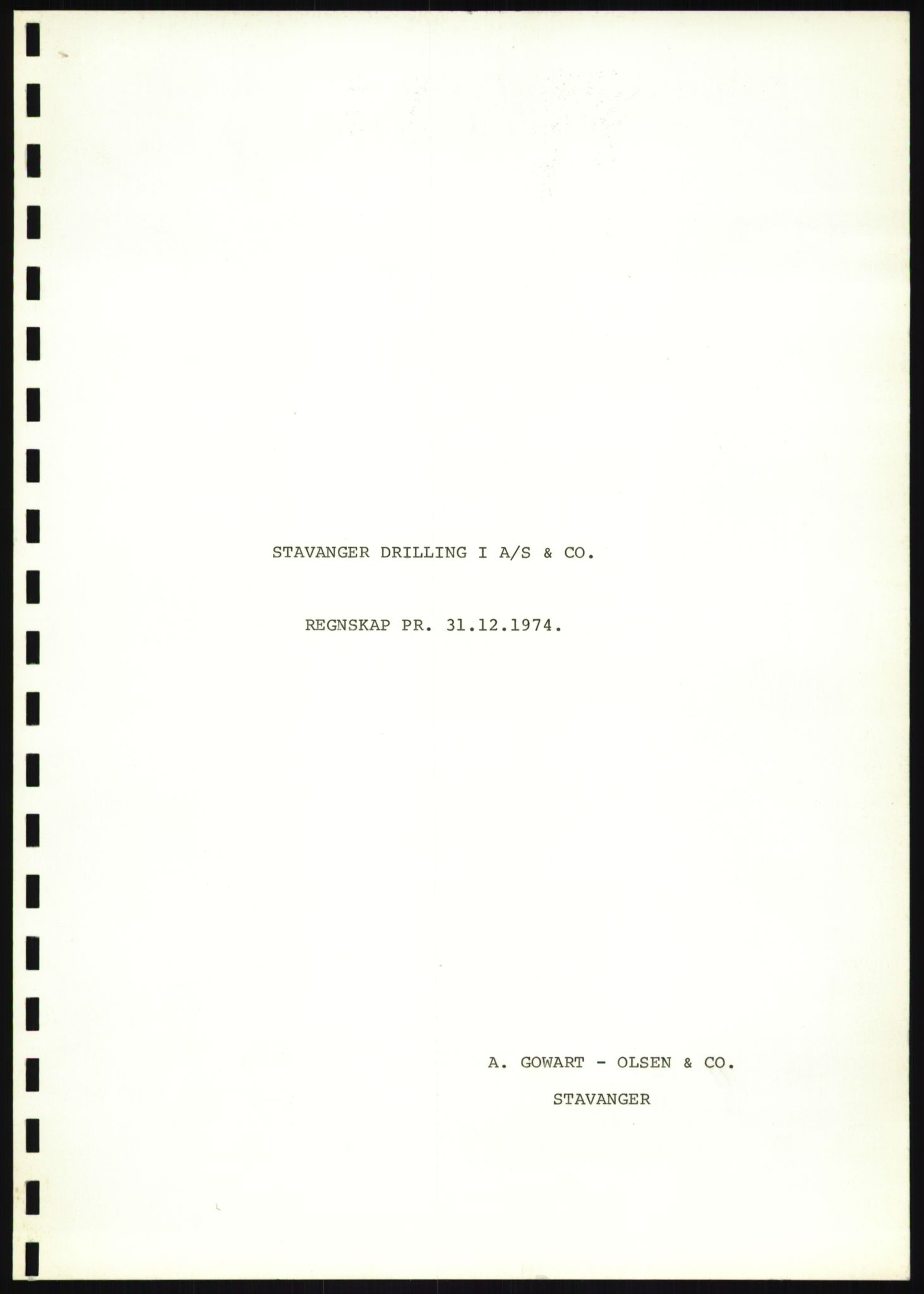 Pa 1503 - Stavanger Drilling AS, AV/SAST-A-101906/A/Ac/L0001: Årsberetninger, 1974-1978, p. 47