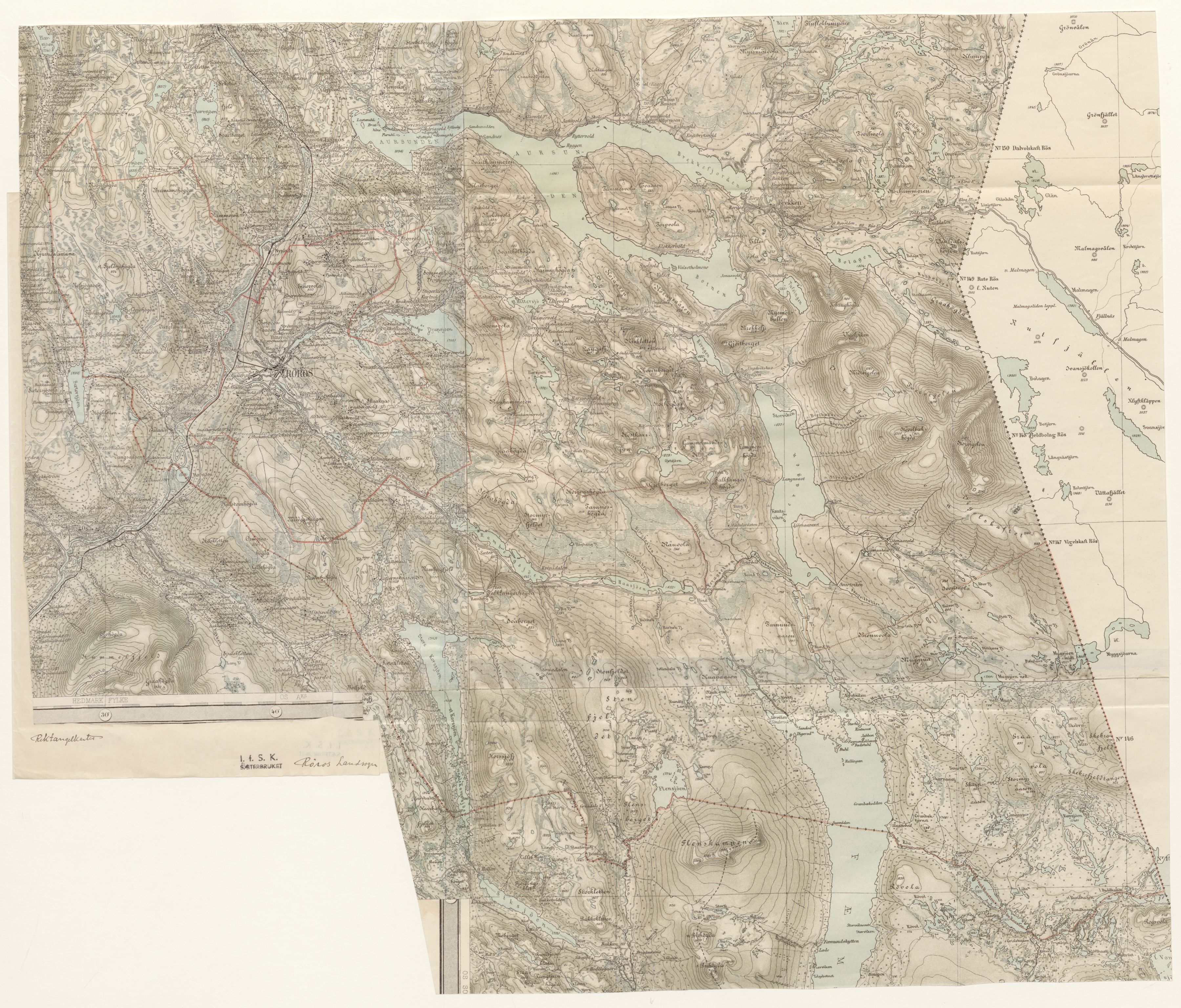 Instituttet for sammenlignende kulturforskning, AV/RA-PA-0424/F/Fc/L0014/0001: Eske B14: / Sør-Trøndelag (perm XXXIX), 1934-1939