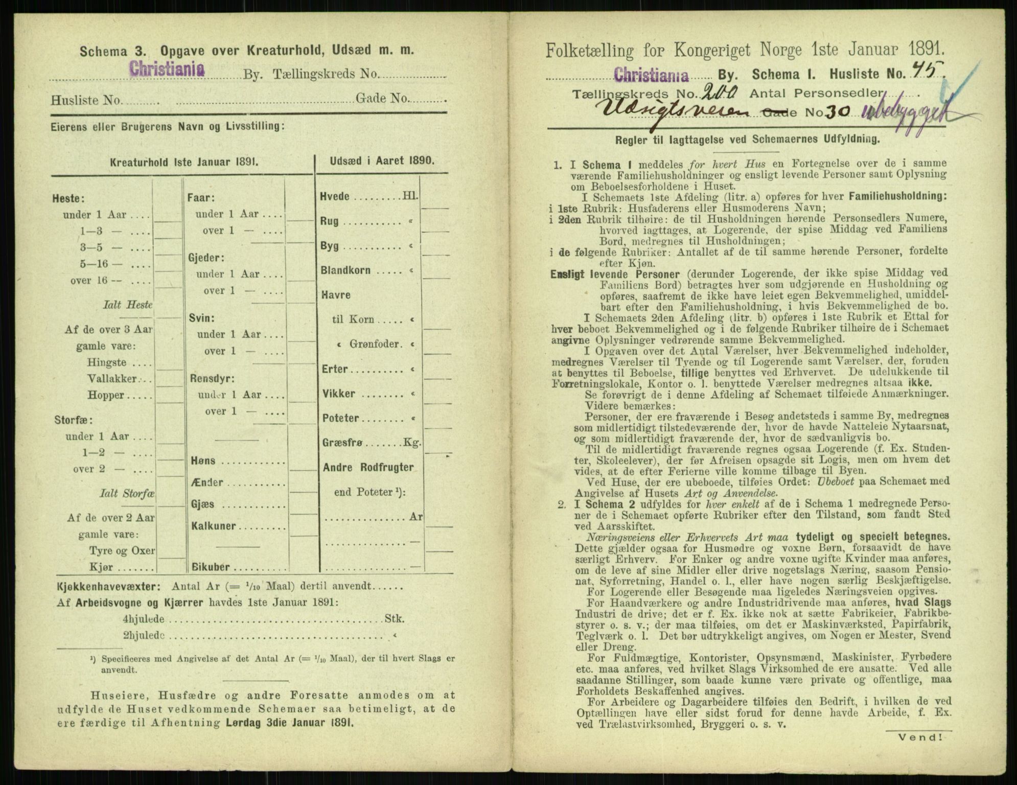 RA, 1891 census for 0301 Kristiania, 1891, p. 120321