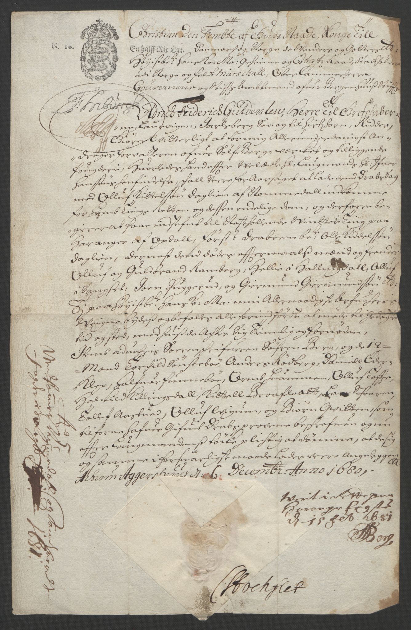 Rentekammeret inntil 1814, Reviderte regnskaper, Fogderegnskap, AV/RA-EA-4092/R24/L1572: Fogderegnskap Numedal og Sandsvær, 1679-1686, p. 208