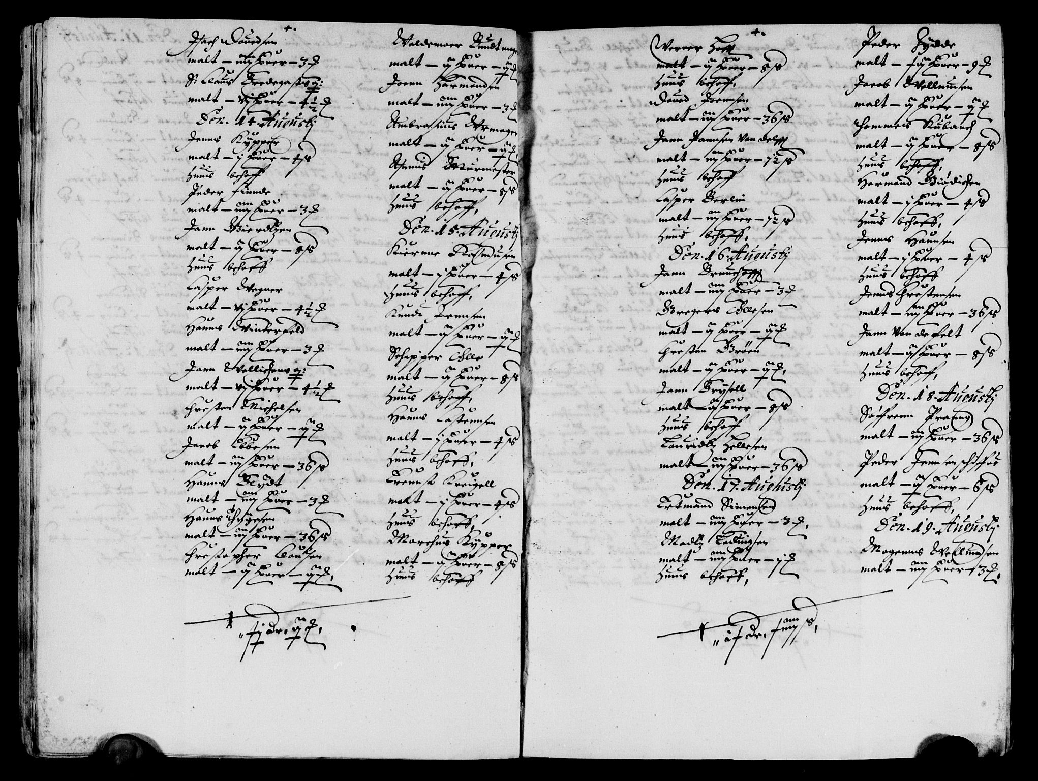 Rentekammeret inntil 1814, Reviderte regnskaper, Lensregnskaper, AV/RA-EA-5023/R/Rb/Rbt/L0098: Bergenhus len, 1642-1644