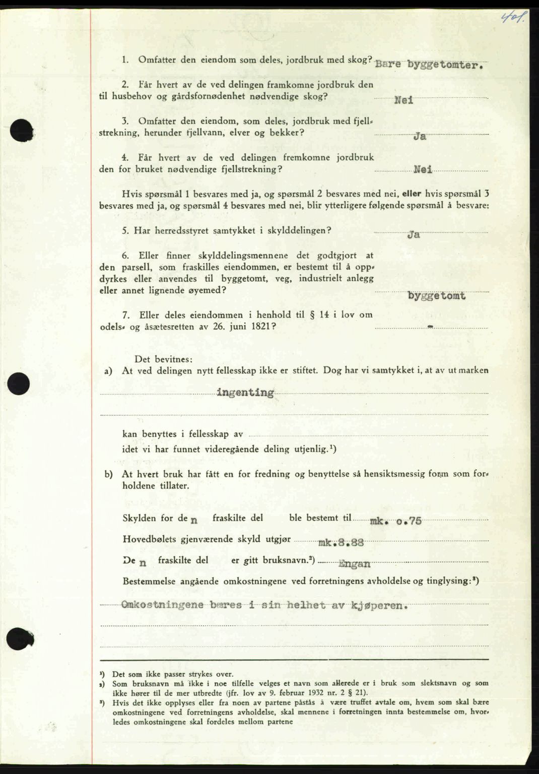 Nordmøre sorenskriveri, AV/SAT-A-4132/1/2/2Ca: Mortgage book no. A115, 1950-1950, Diary no: : 1881/1950