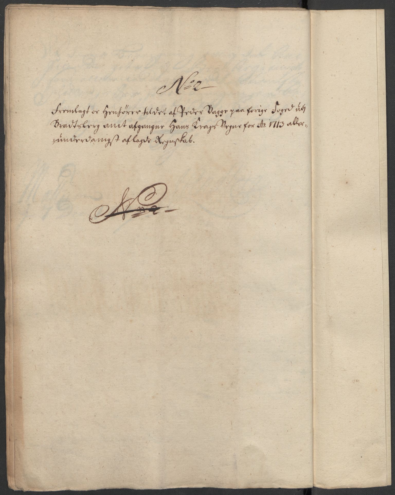 Rentekammeret inntil 1814, Reviderte regnskaper, Fogderegnskap, AV/RA-EA-4092/R36/L2124: Fogderegnskap Øvre og Nedre Telemark og Bamble, 1713, p. 124