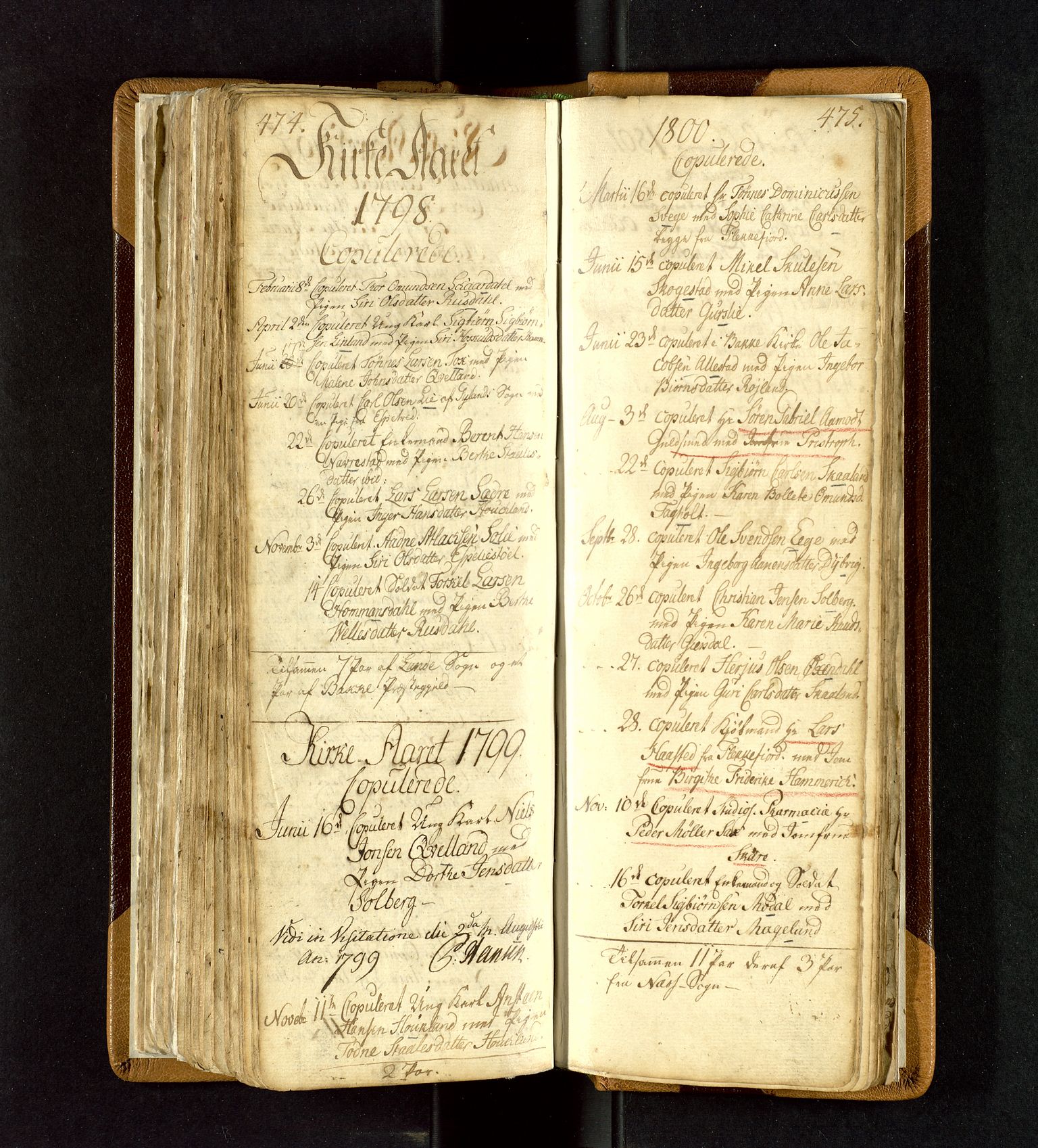 Lund sokneprestkontor, AV/SAST-A-101809/S06/L0003: Parish register (official) no. A 3, 1761-1801, p. 474-475