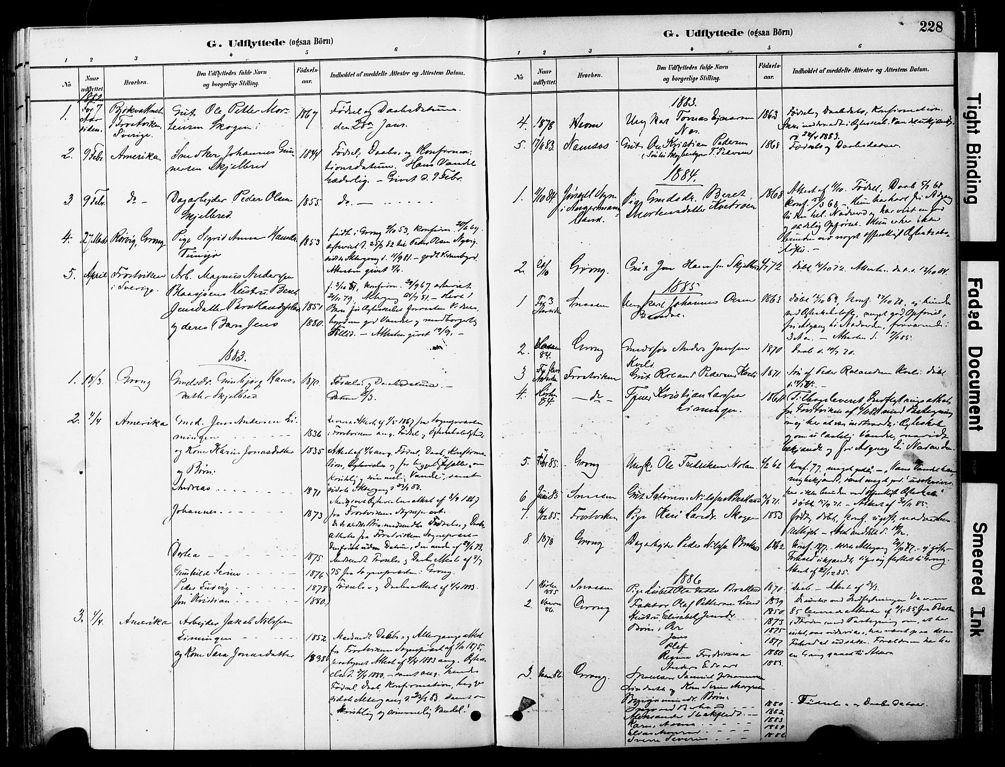 Ministerialprotokoller, klokkerbøker og fødselsregistre - Nord-Trøndelag, SAT/A-1458/755/L0494: Parish register (official) no. 755A03, 1882-1902, p. 228