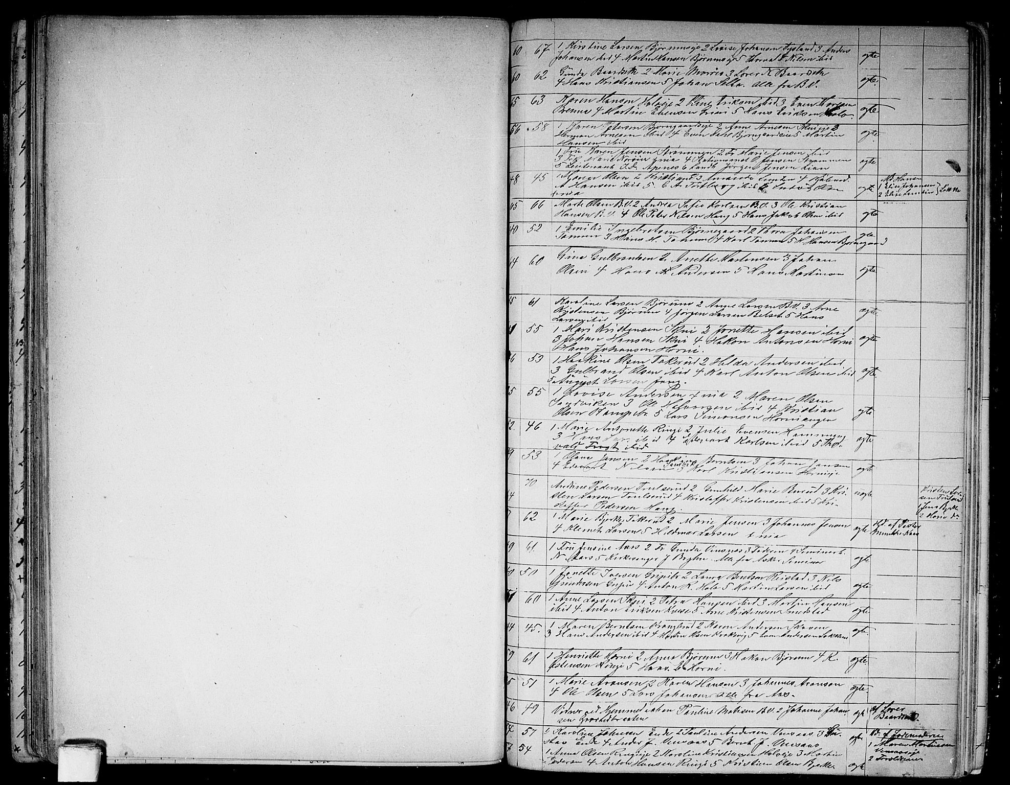 Asker prestekontor Kirkebøker, SAO/A-10256a/G/Gb/L0003: Parish register (copy) no. II 3, 1875-1889