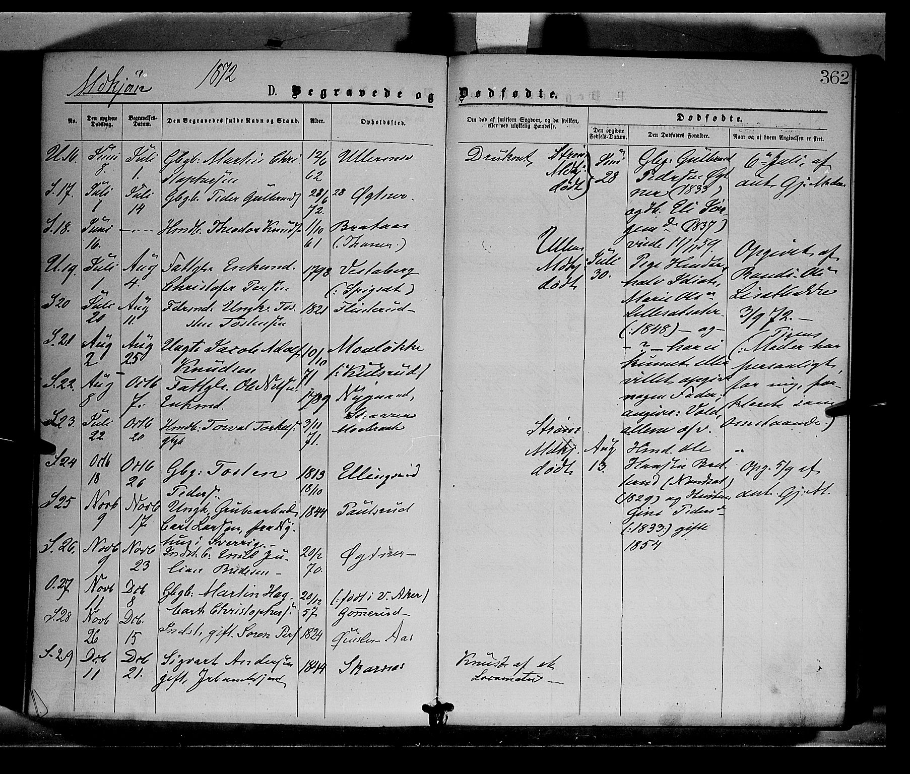 Sør-Odal prestekontor, AV/SAH-PREST-030/H/Ha/Haa/L0004: Parish register (official) no. 4, 1870-1875, p. 362