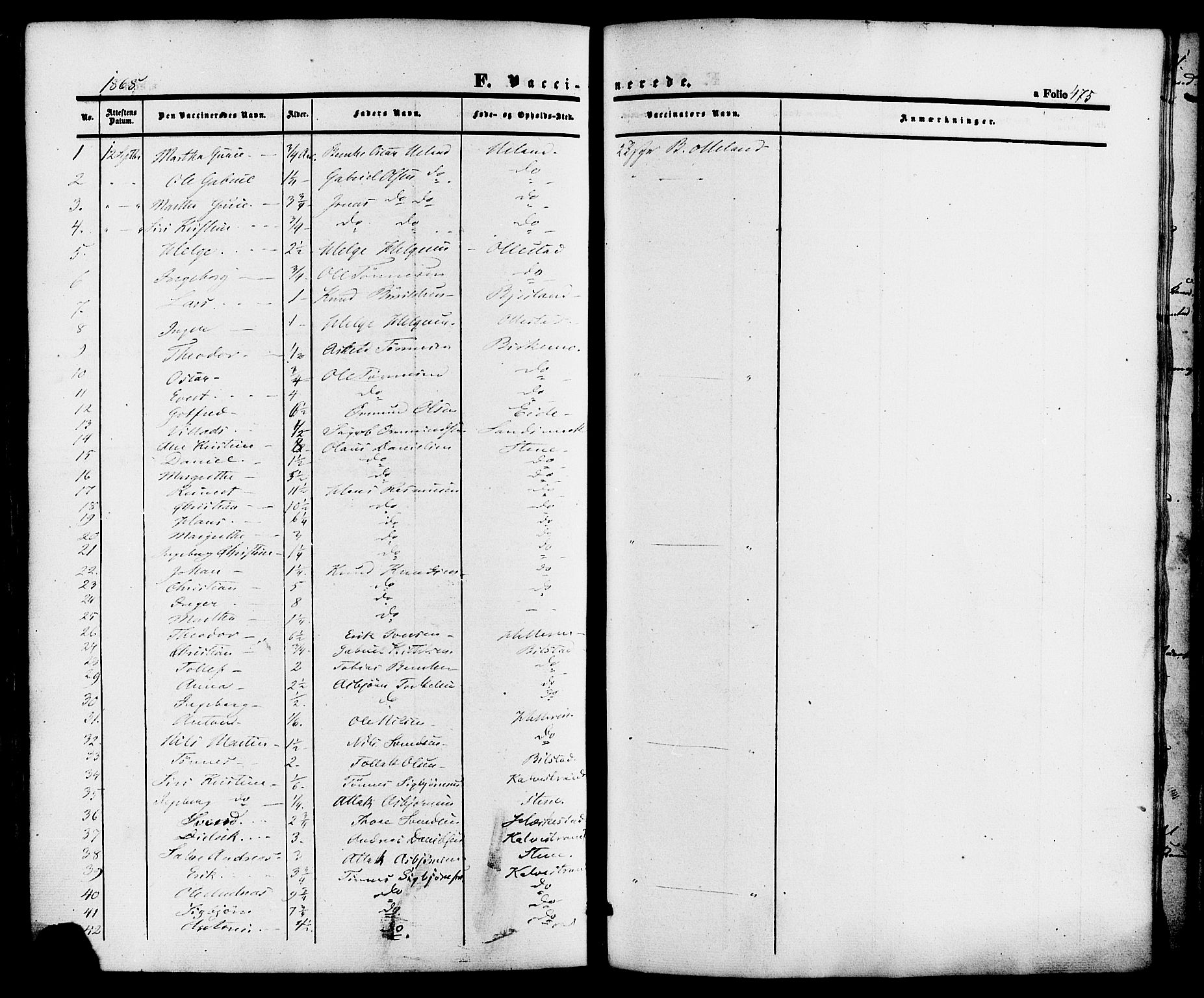 Lund sokneprestkontor, AV/SAST-A-101809/S06/L0010: Parish register (official) no. A 9, 1854-1886, p. 475