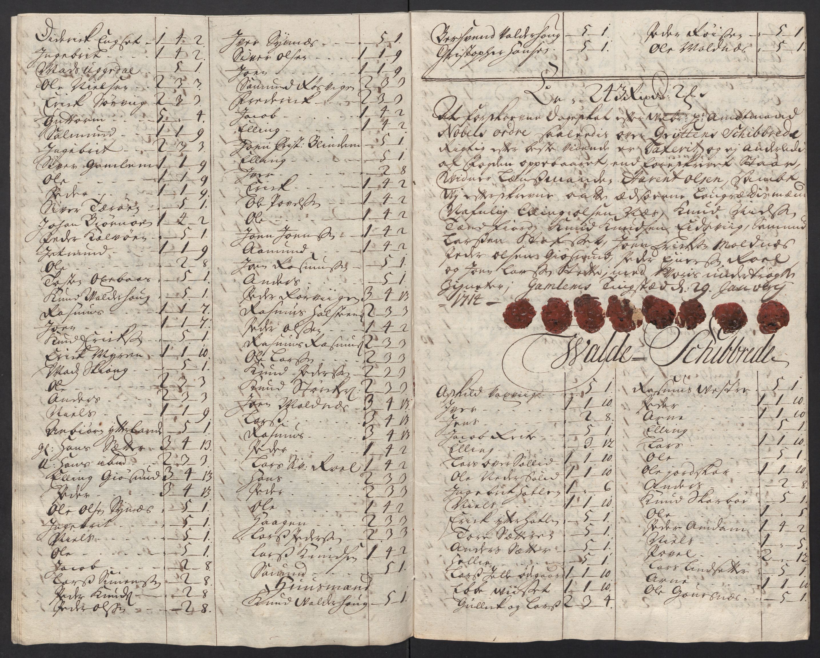 Rentekammeret inntil 1814, Reviderte regnskaper, Fogderegnskap, RA/EA-4092/R54/L3565: Fogderegnskap Sunnmøre, 1712-1713, p. 415