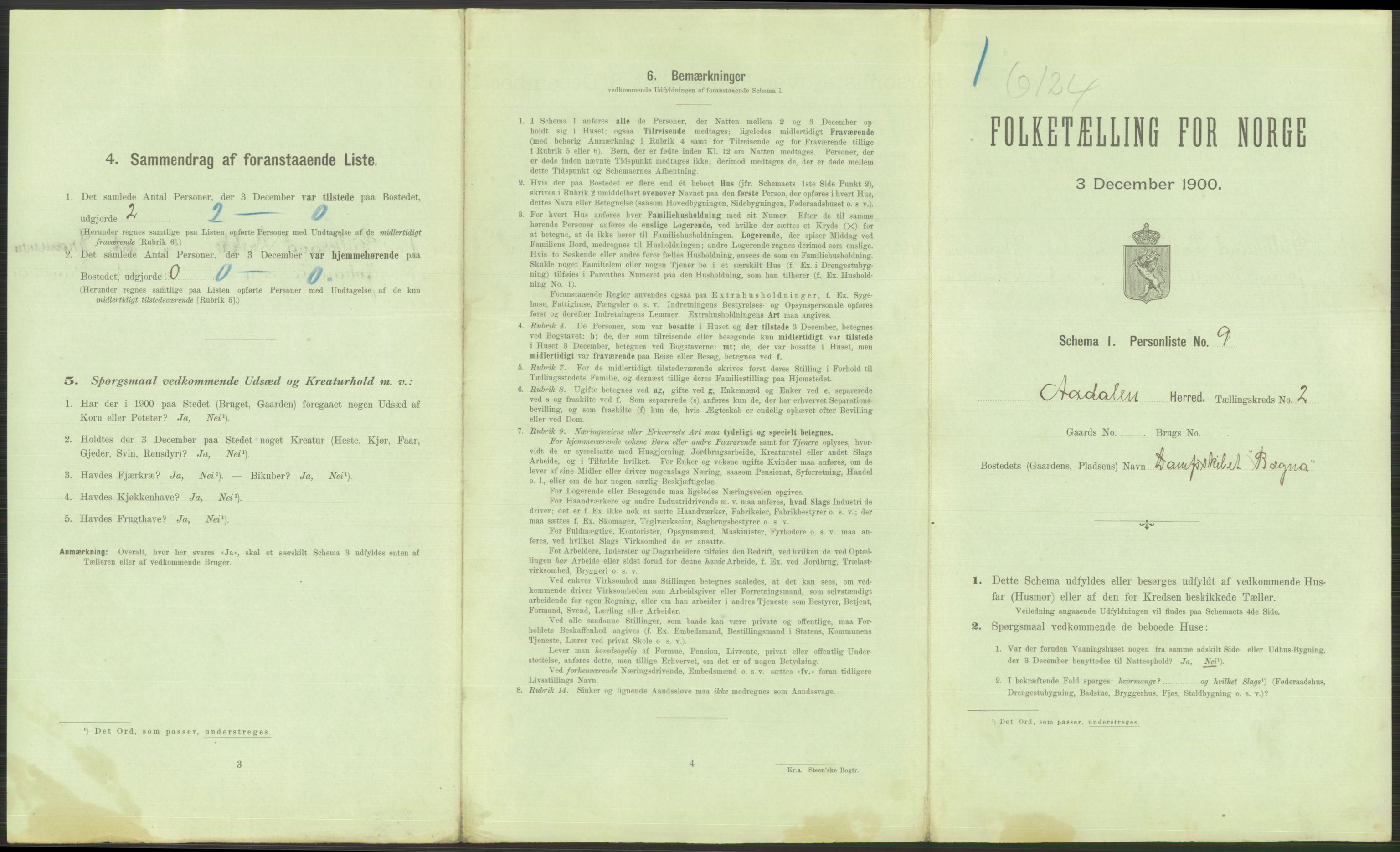 RA, 1900 Census - ship lists from ships in Norwegian harbours, harbours abroad and at sea, 1900, p. 3545